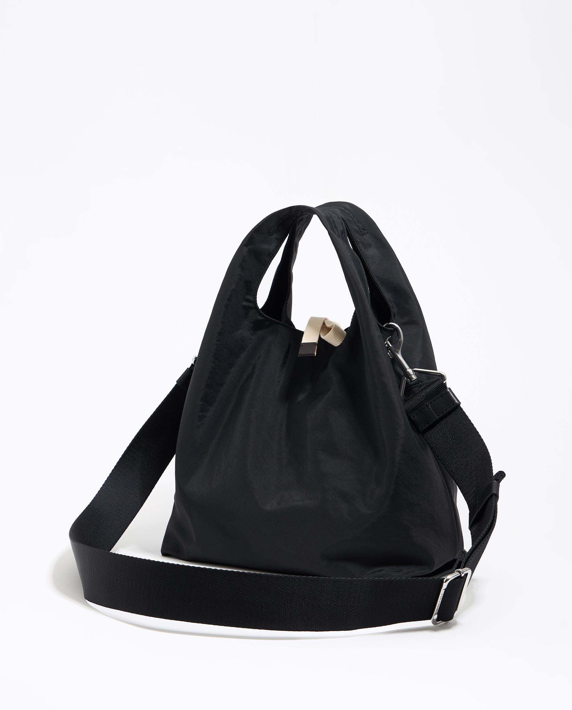 Bolso de mano de mujer nylon blando - Bimba y Lola - Negro Negro-3