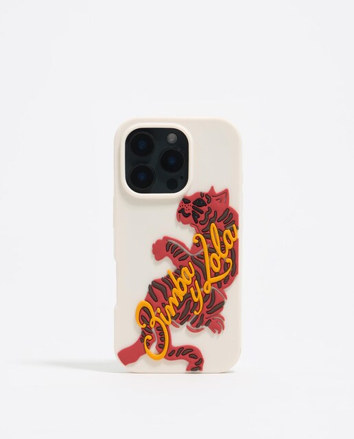 Imagen 0 de Funda de móvil iPhone 16 Pro con tigre