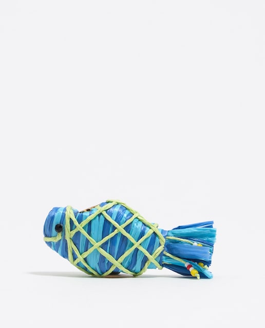 Imagen 0 de Charm para bolso trenzado pez