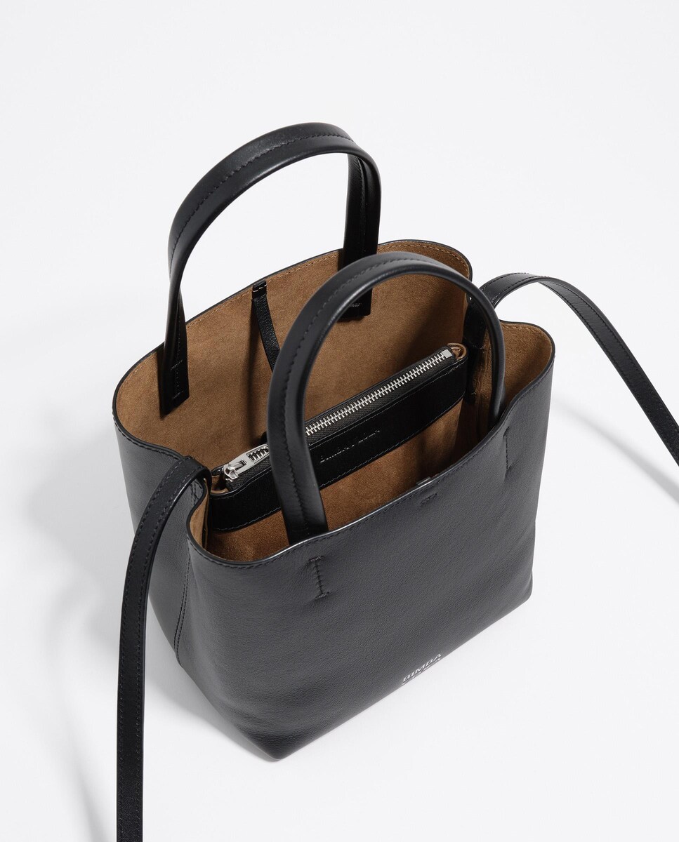 Bolso de mano de mujer Chihuahua pequeño piel · Bimba y Lola · El