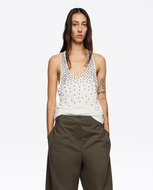 Imagen 0 de Camiseta de mujer sisa remaches