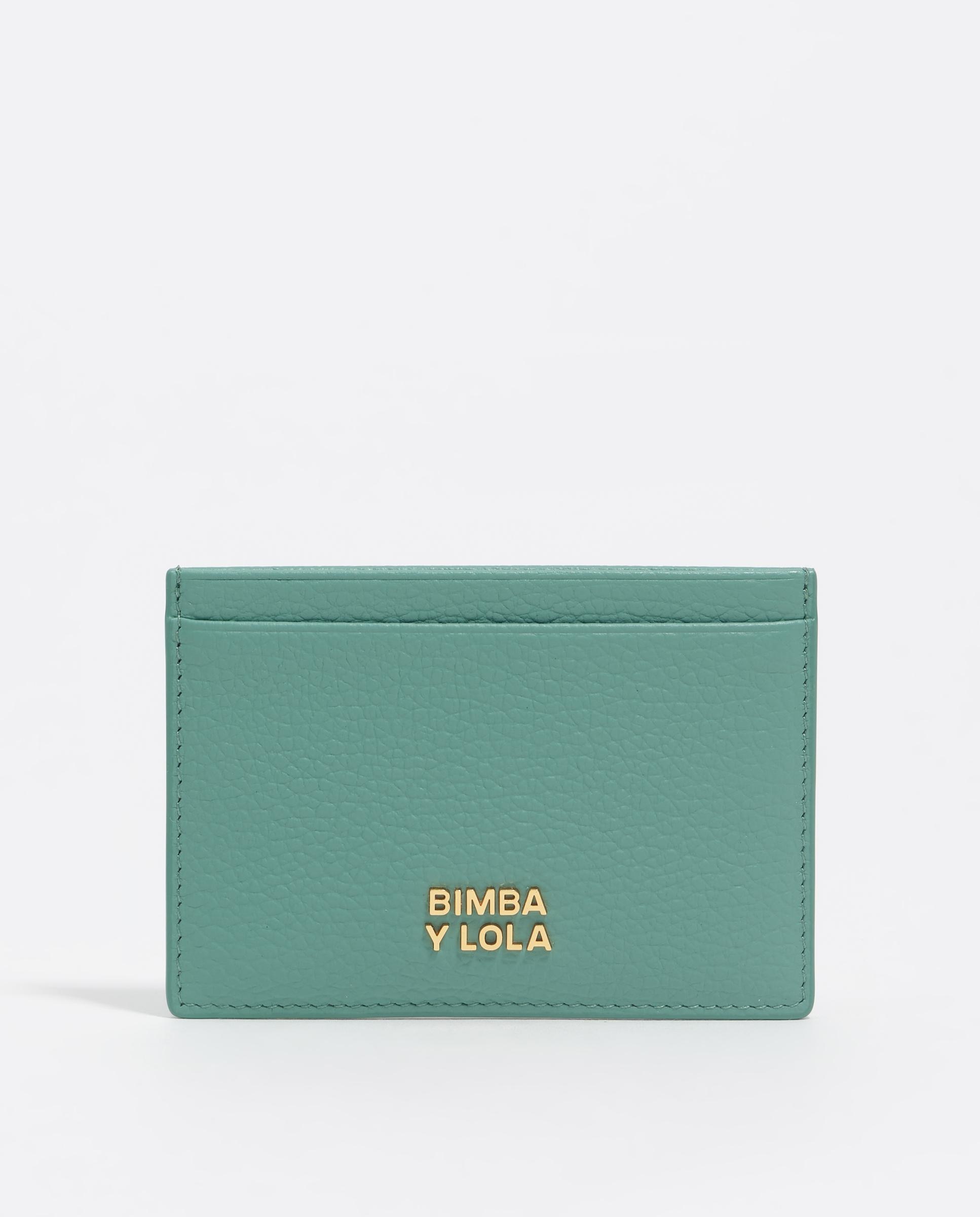 Tarjetero de mujer piel menta