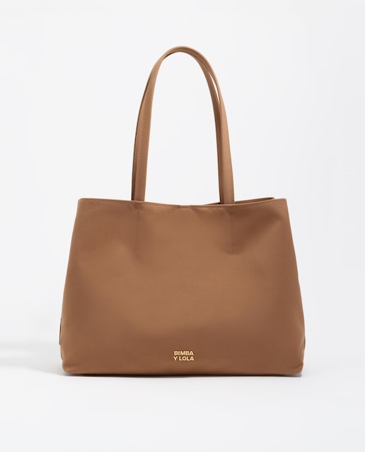 Imagen 0 de Bolso de hombro de mujer nylon liso
