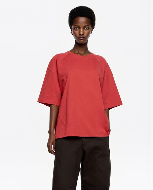 Imagen 0 de Camiseta de mujer recta algodón