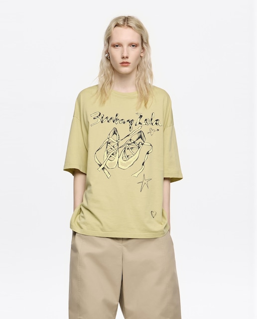 Imagen 0 de Camiseta de mujer logo bailarinas