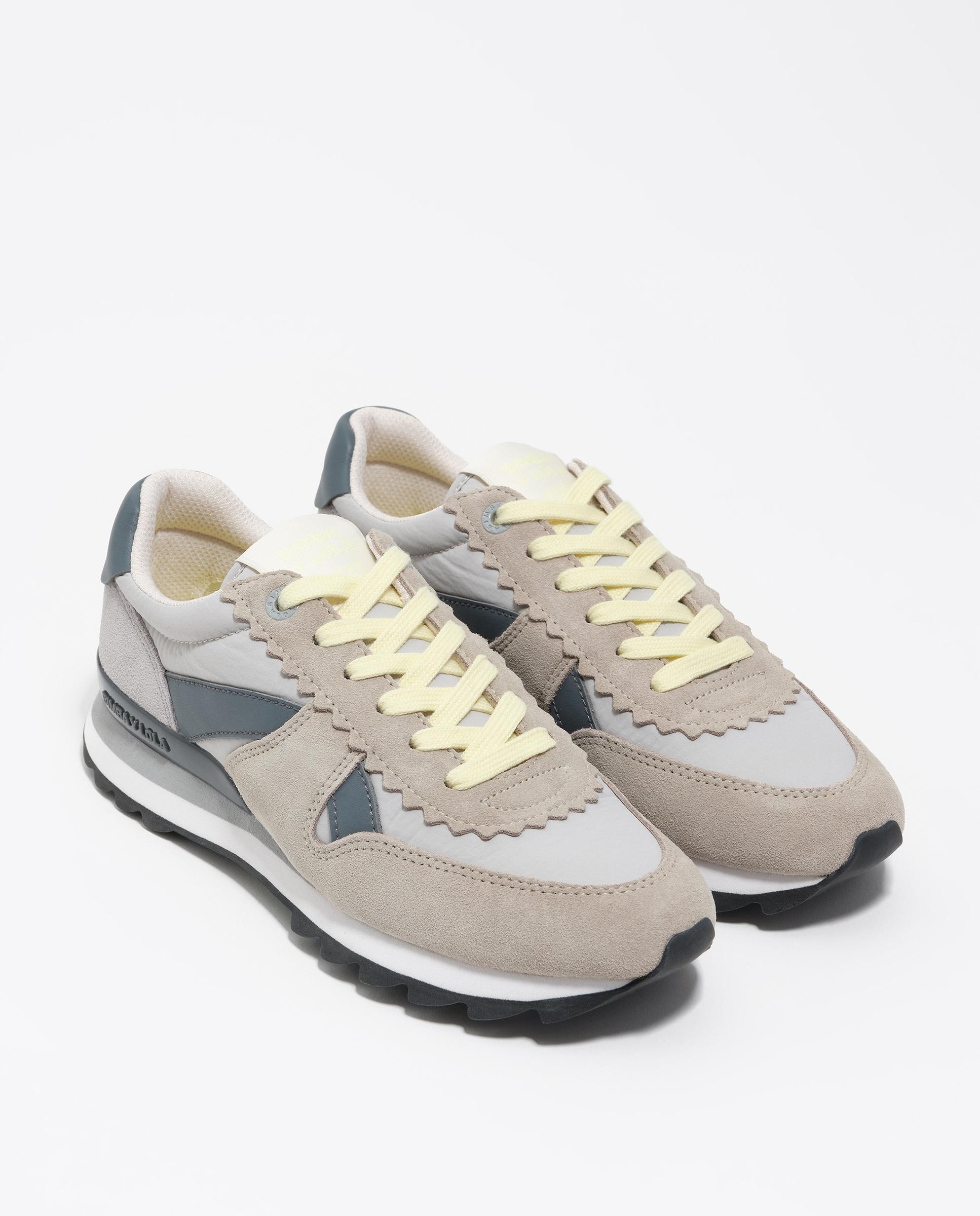 Zapatillas básicas de mujer 13 19 téjido técnico - Bimba y Lola - Gris Gris-3