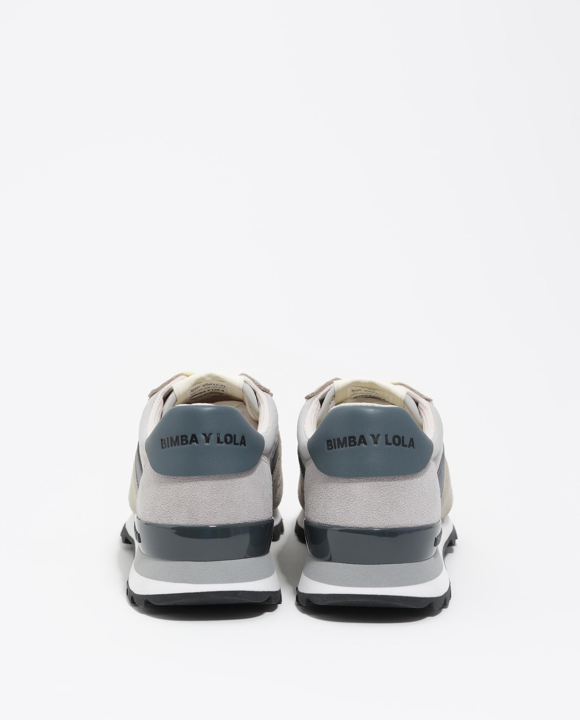 Zapatillas básicas de mujer 13 19 téjido técnico - Bimba y Lola - Gris Gris-2