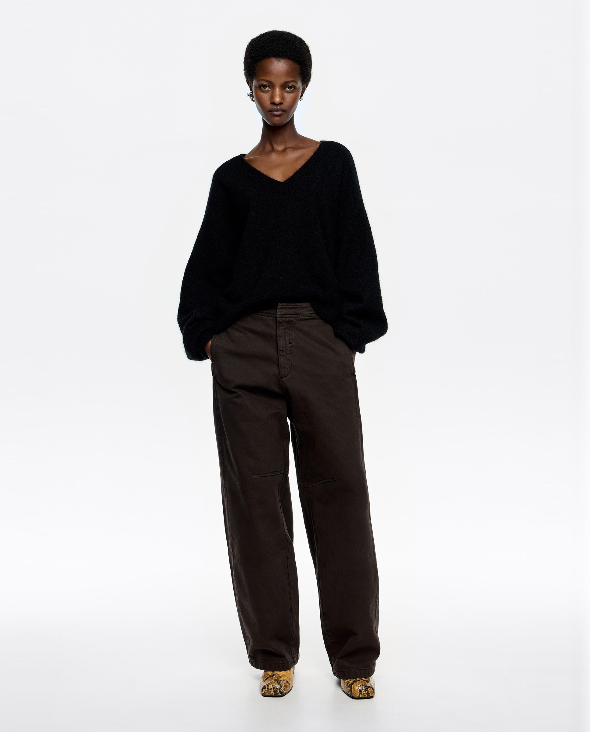 Bimba y Lola - Pantalones rectos de mujer Barrel denim.