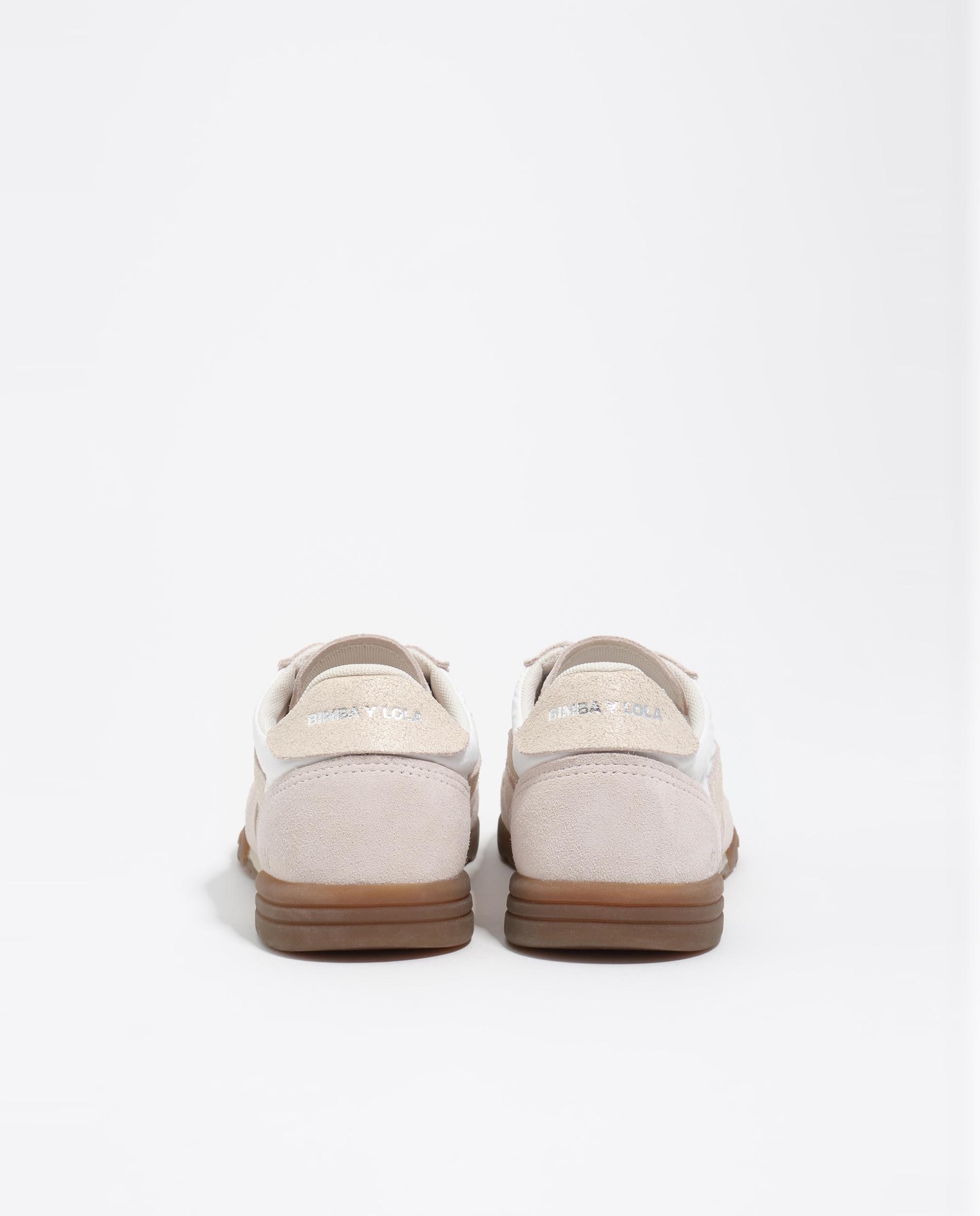 Zapatillas deportivas de mujer indoor 13 16 - Bimba y Lola - Plata Blanco / Verde-2