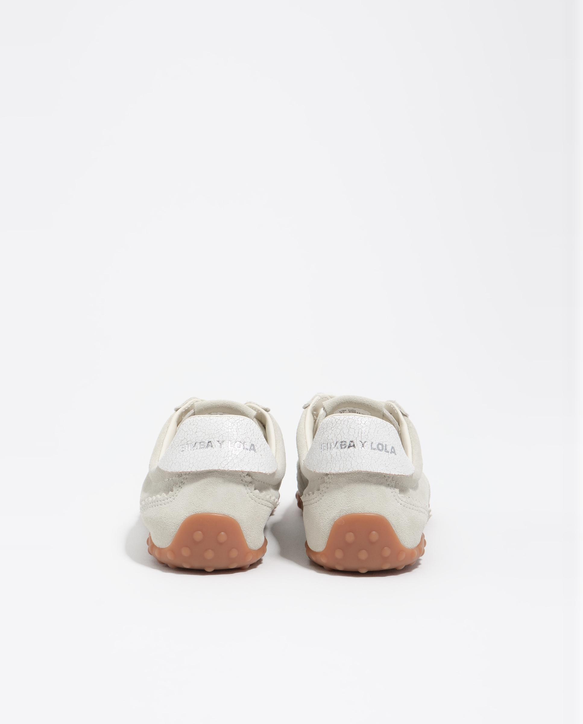 Zapatillas deportivas de mujer serraje 13 29 - Bimba y Lola - Natural Natural-2