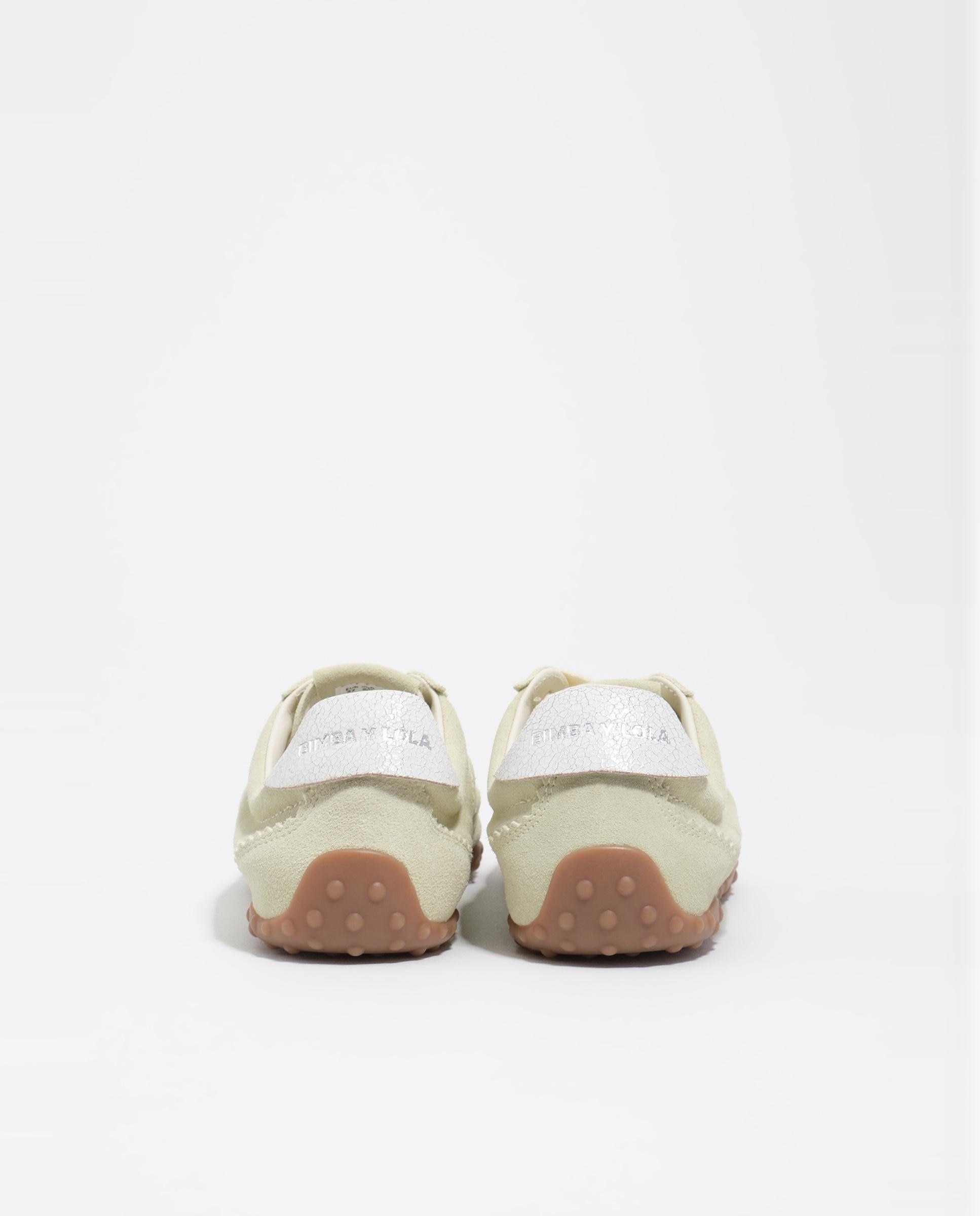Zapatillas deportivas de mujer serraje 13 29 - Bimba y Lola - Amarillo Amarillo-2