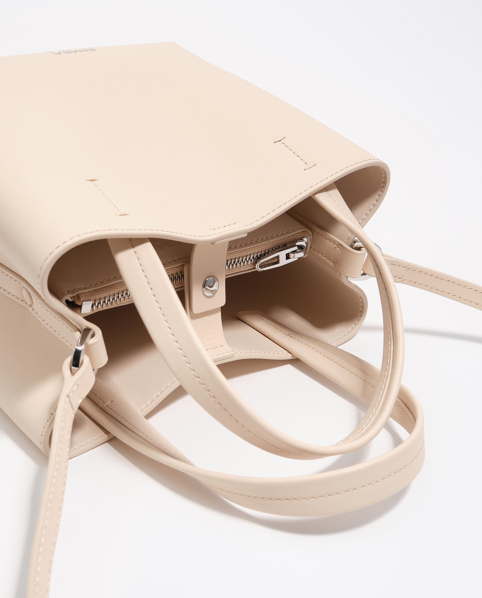 Bolso de mano de mujer chihuahua pequeño piel - Bimba y Lola - Natural Natural-5