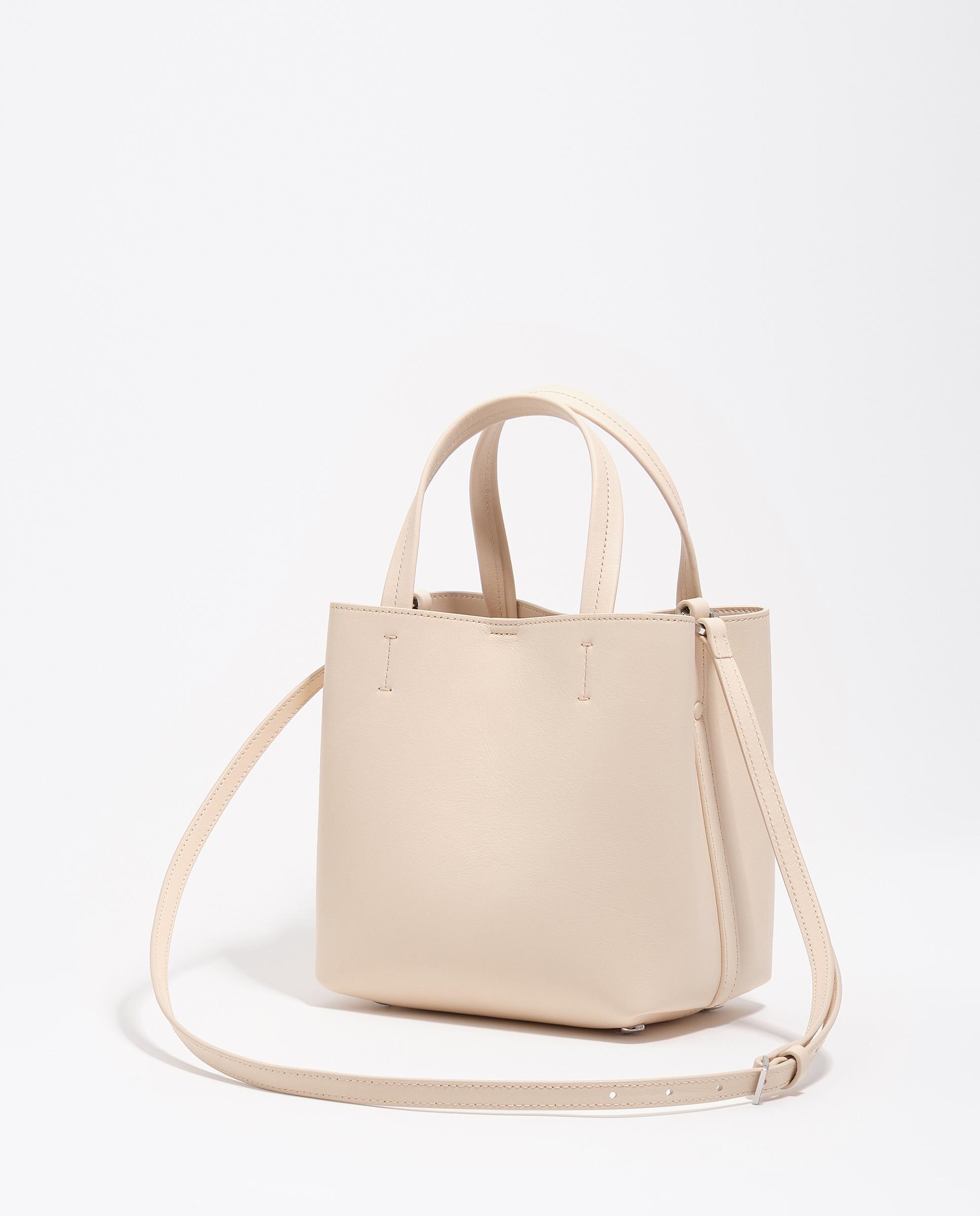 Bolso de mano de mujer chihuahua pequeño piel - Bimba y Lola - Natural Natural-4