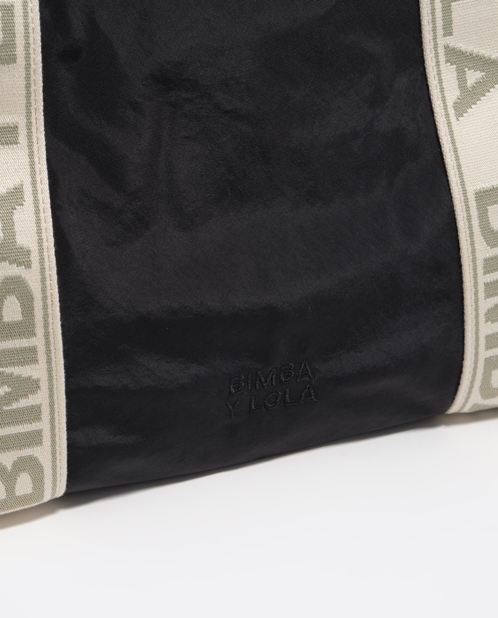 Bolso de hombro grande con logo multiposición - Bimba y Lola - Negro Negro-3