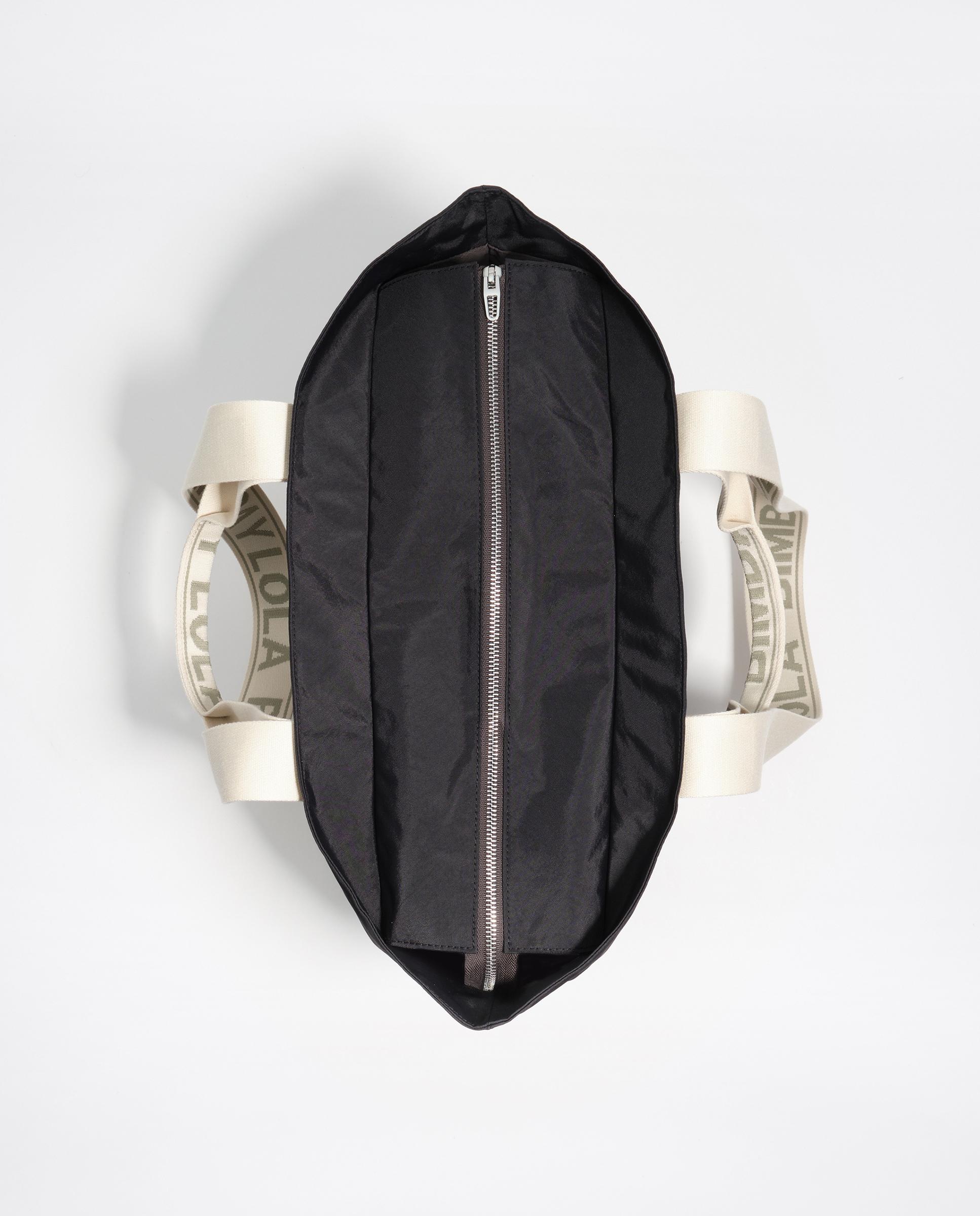 Bolso de hombro grande con logo multiposición - Bimba y Lola - Negro Negro-4