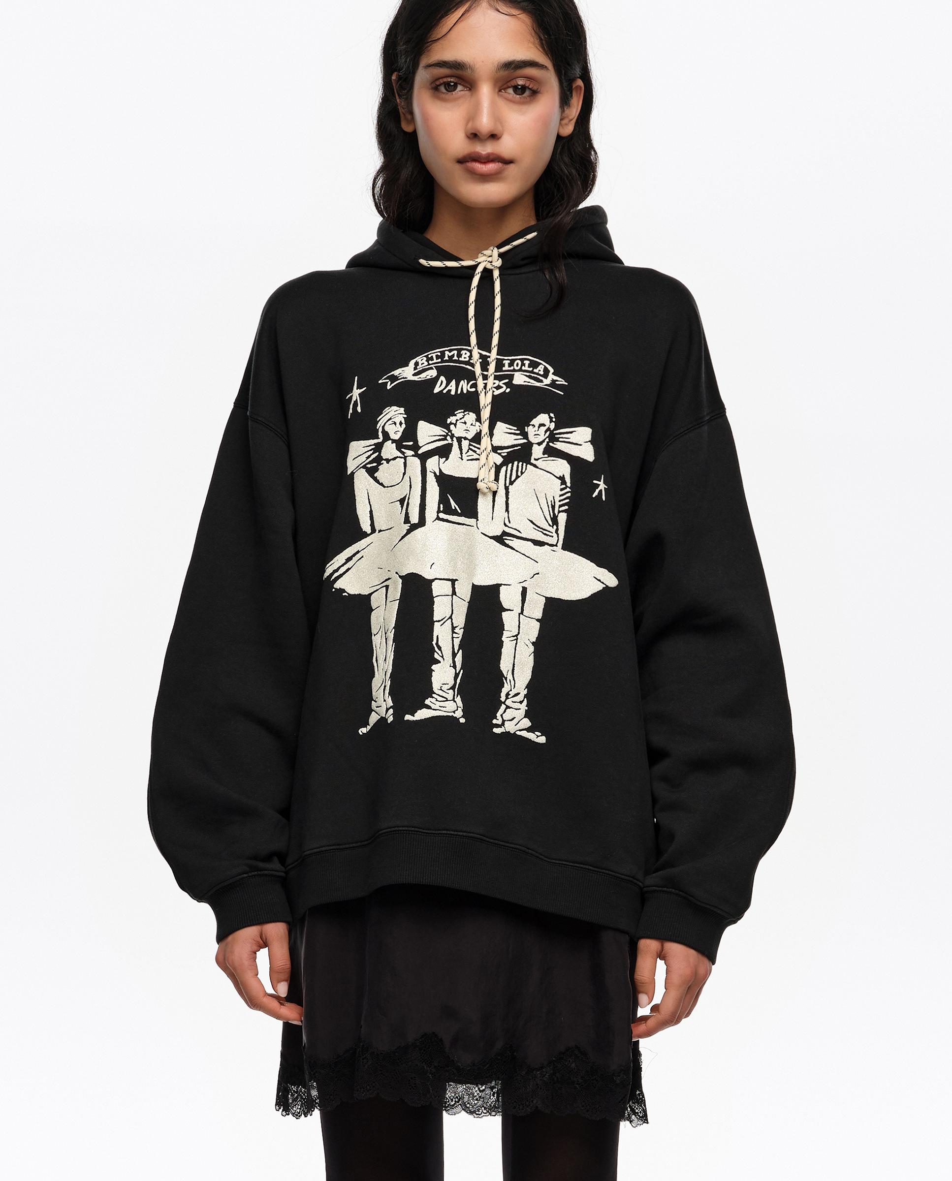 Bimba y Lola - Sudadera de mujer capucha logo.