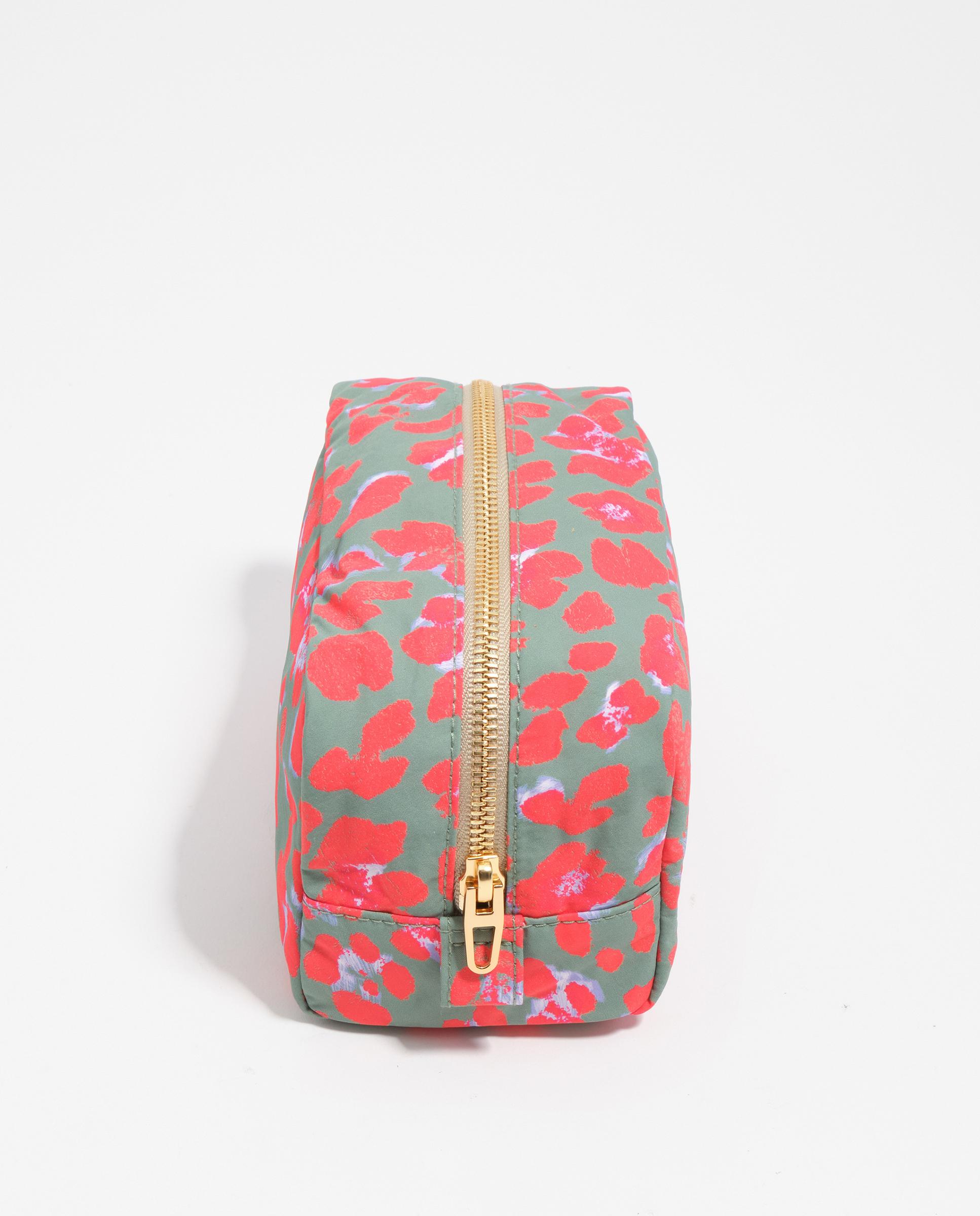 Neceser pequeño con estampado animal print - Bimba y Lola - Rosa Rosa-4