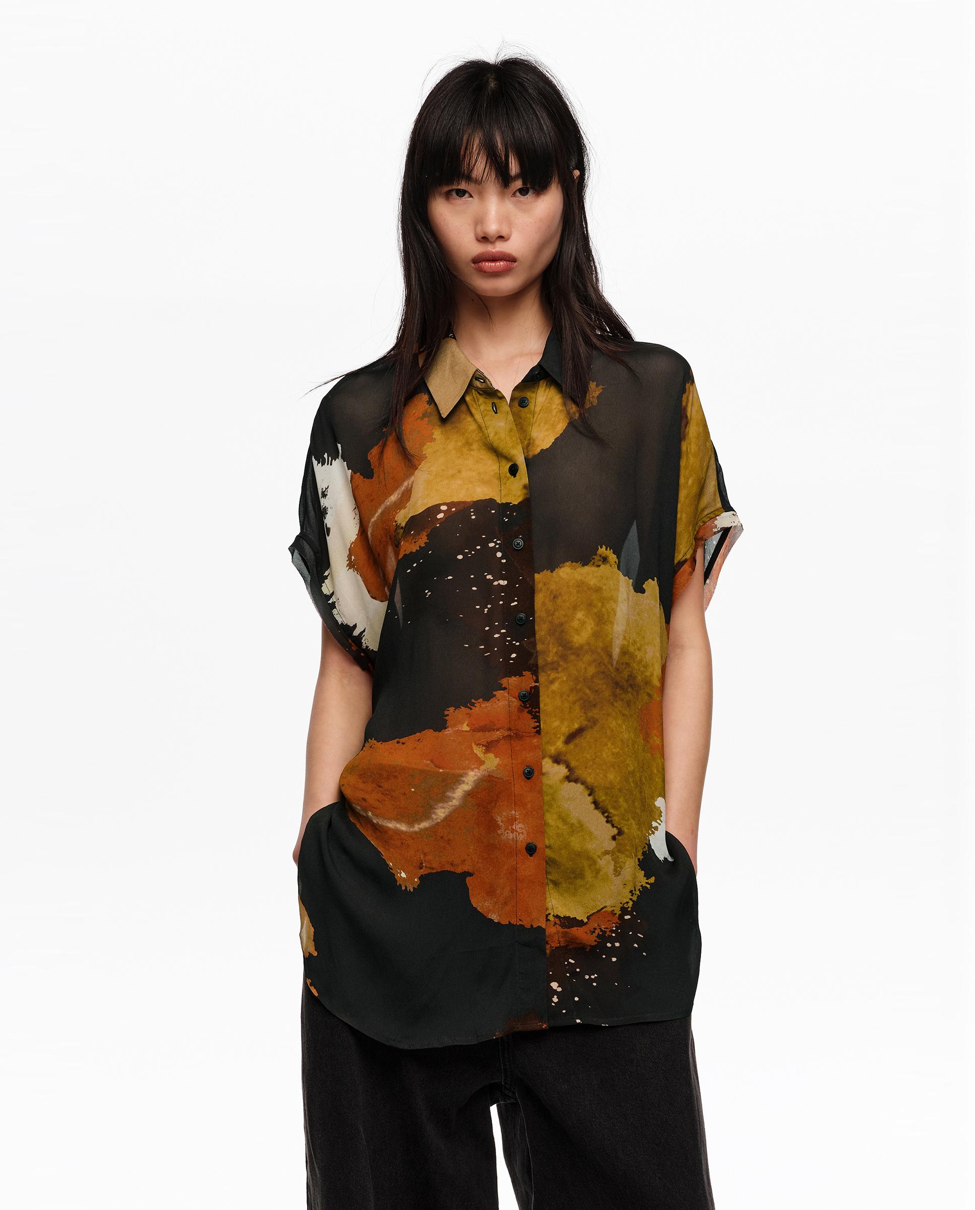 Bimba y Lola - Camisa de mujer con manga fluida Blot.