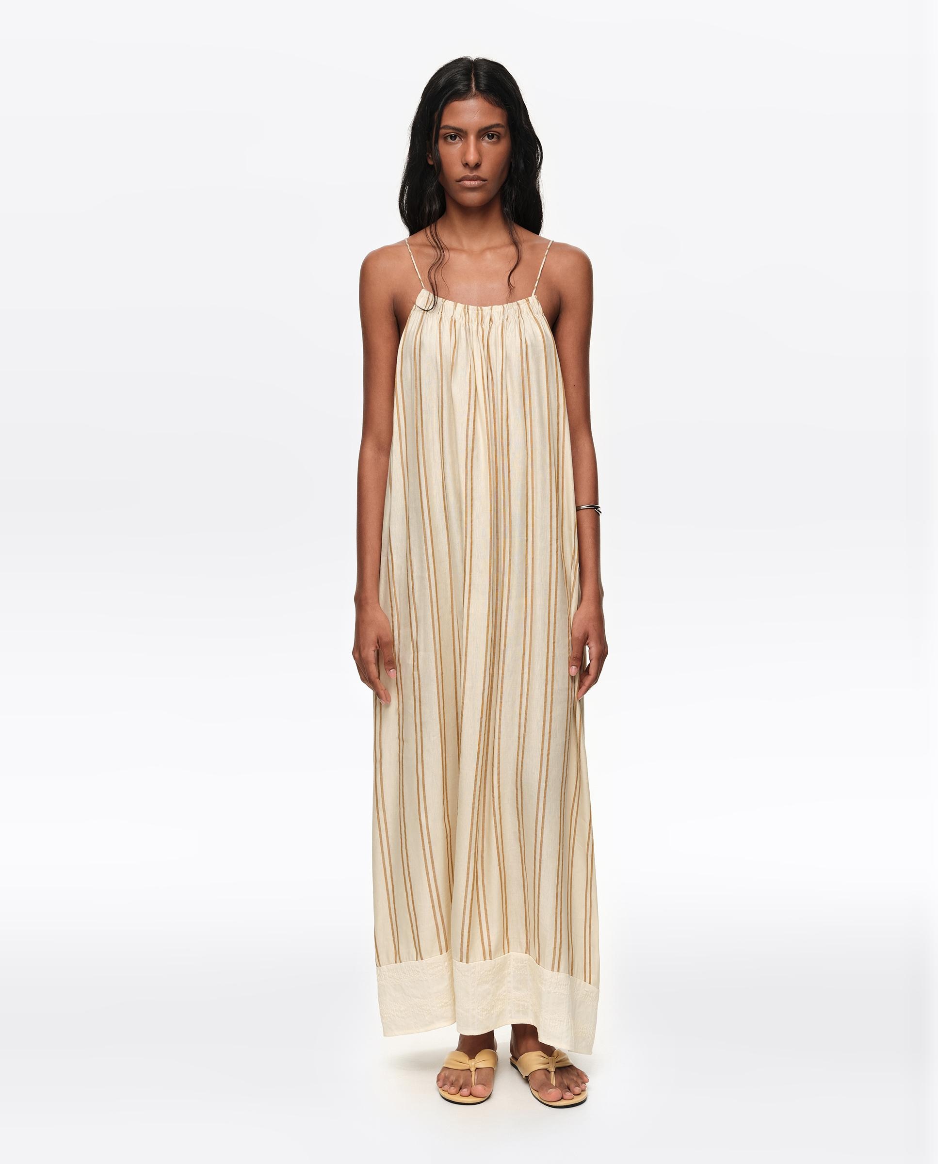 Bimba y Lola - Vestido de tirantes finos rayas.
