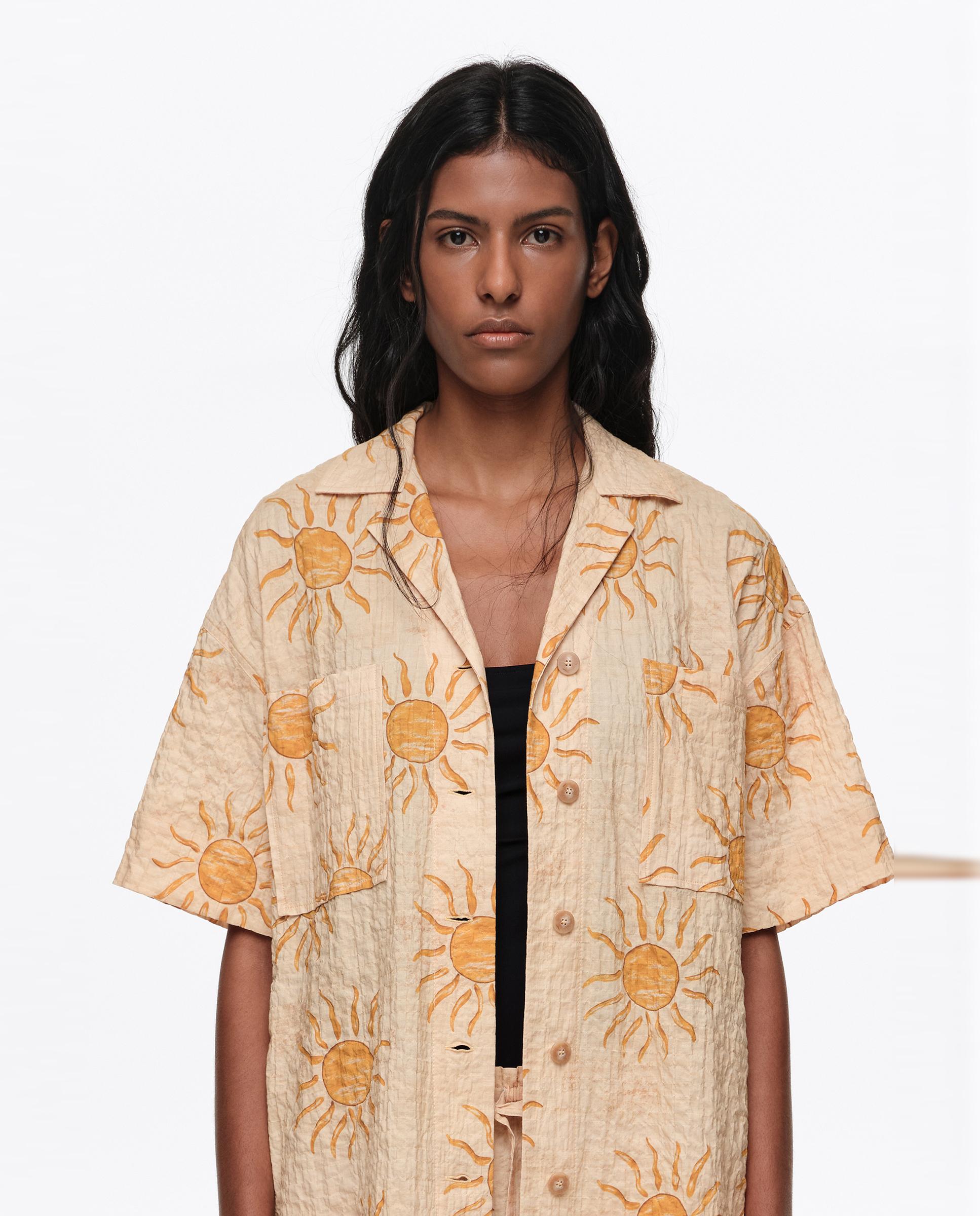 Bimba y Lola - Camisa de mujer oversize bimba by the south.