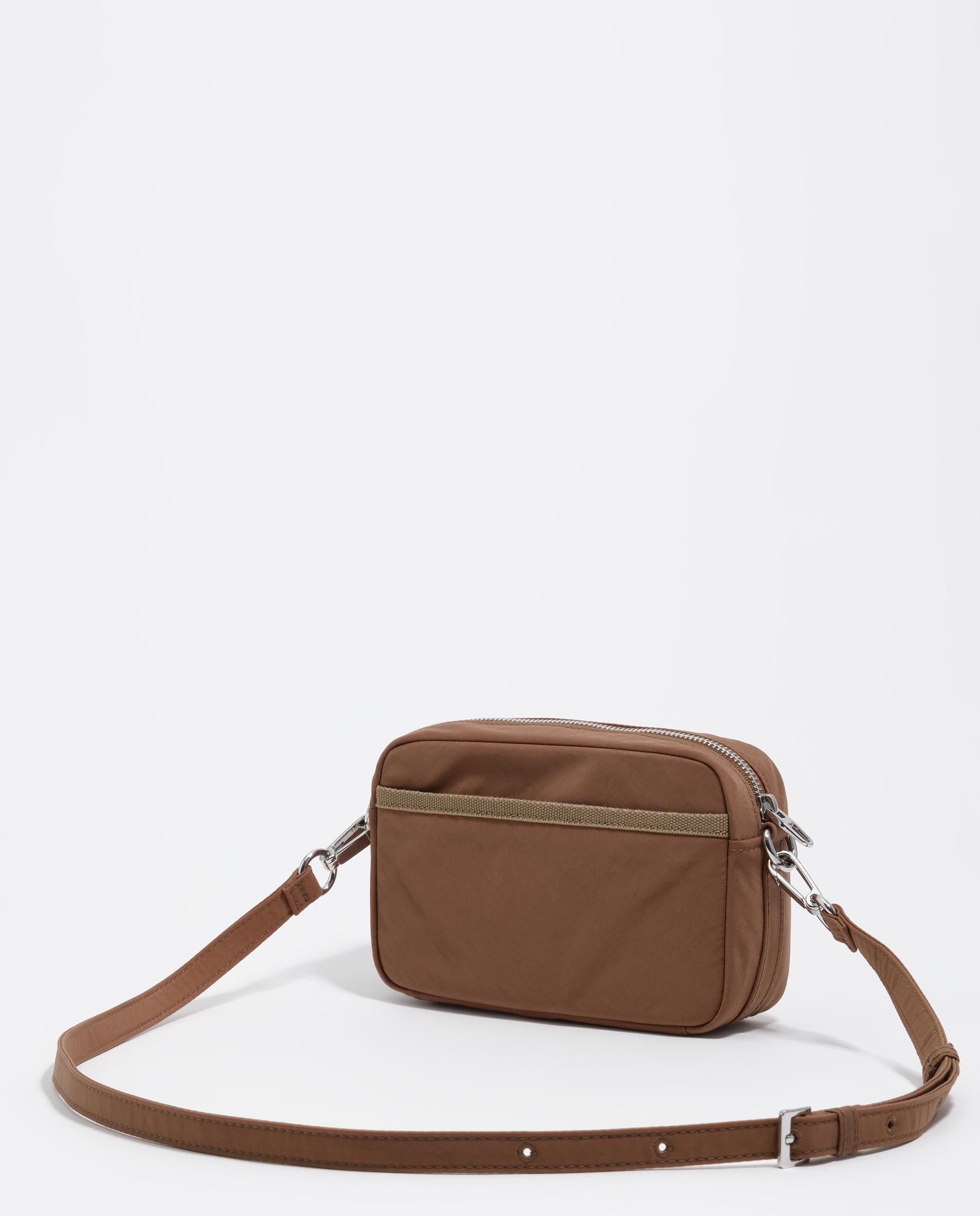 Bandolera de mujer mini nylon - Bimba y Lola - Marrón Marrón-5