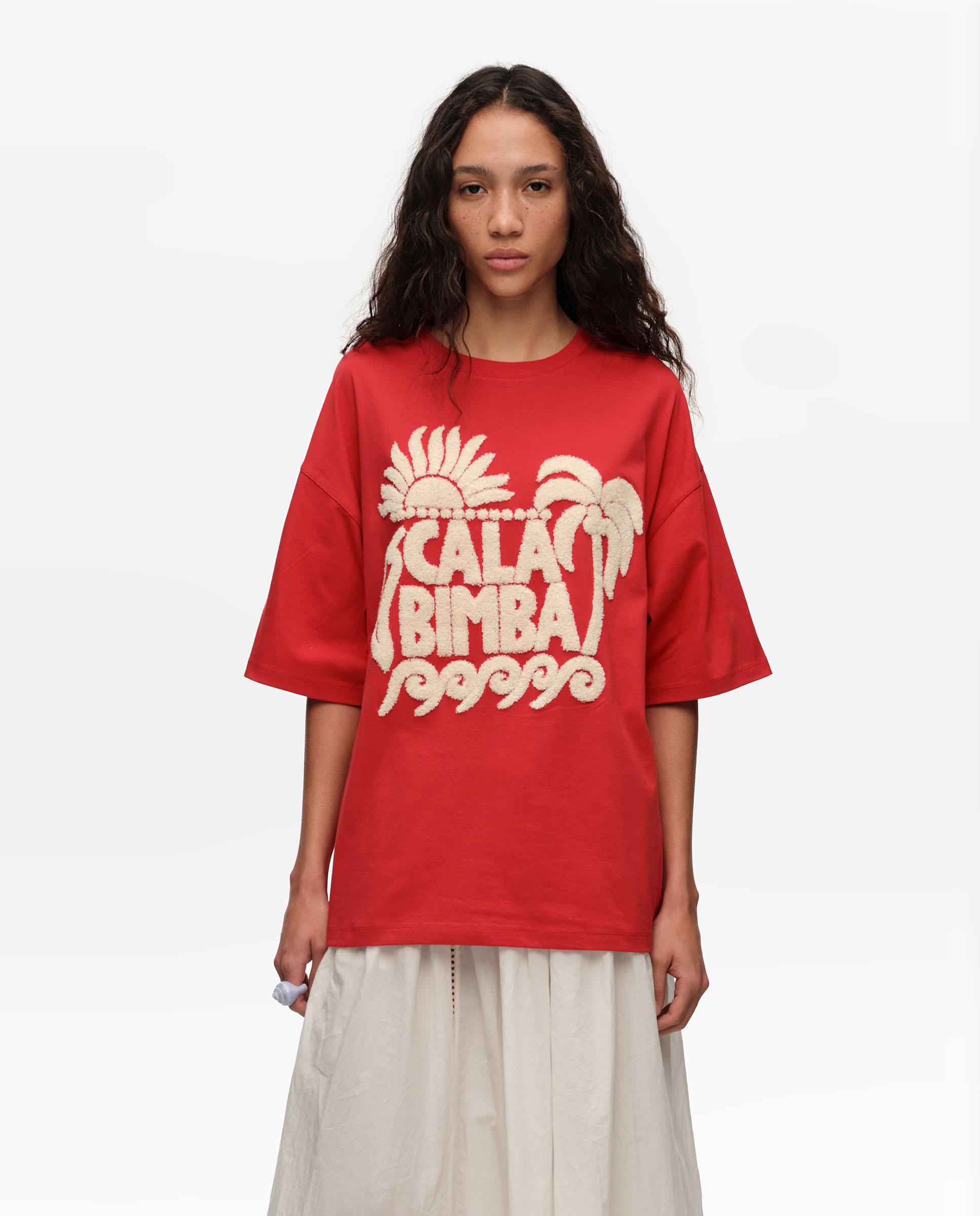 Camiseta de mujer logo toalla
