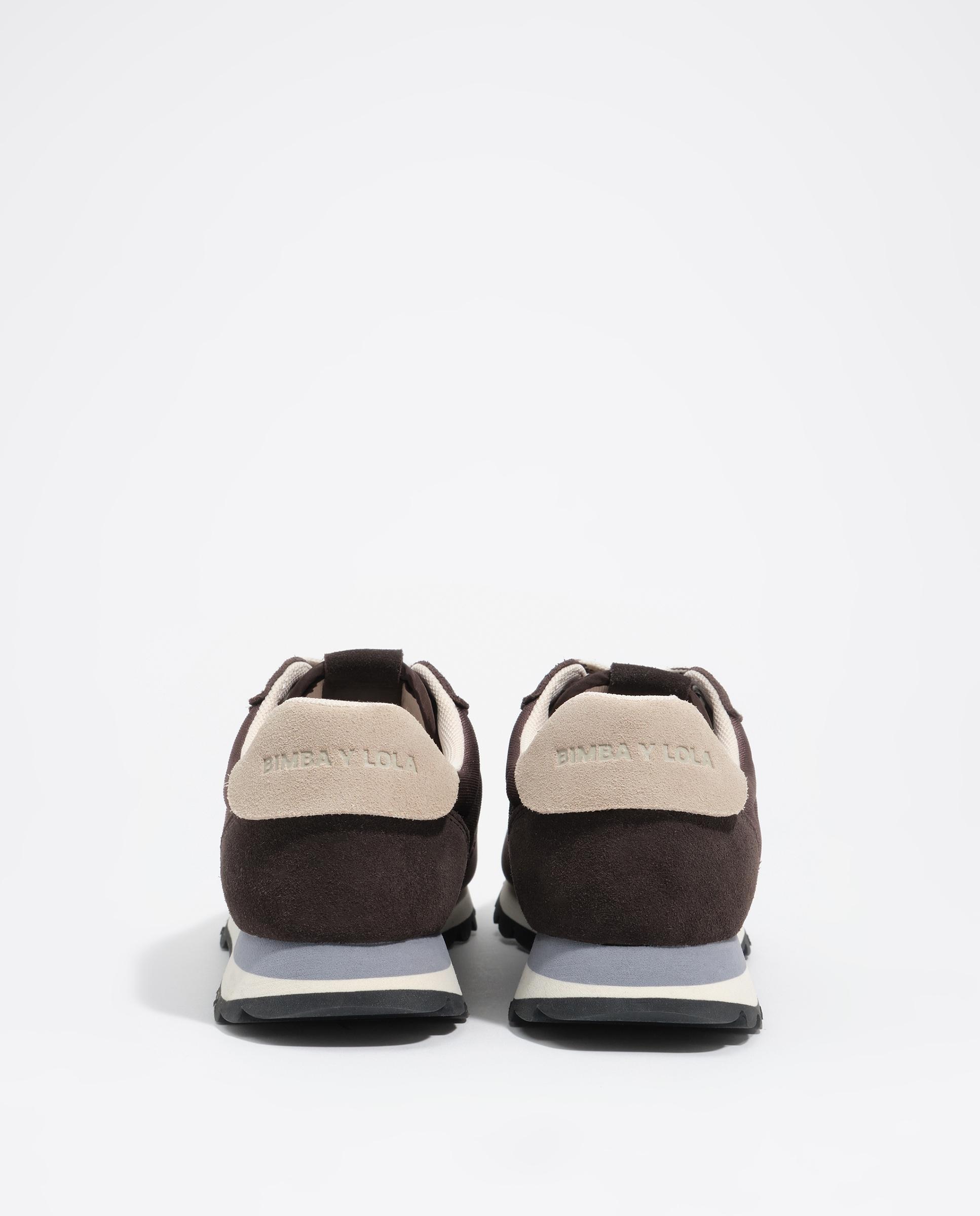 Zapatillas deportivas de mujer retro 13 18 - Bimba y Lola - Marrón oscuro Marrón oscuro-2