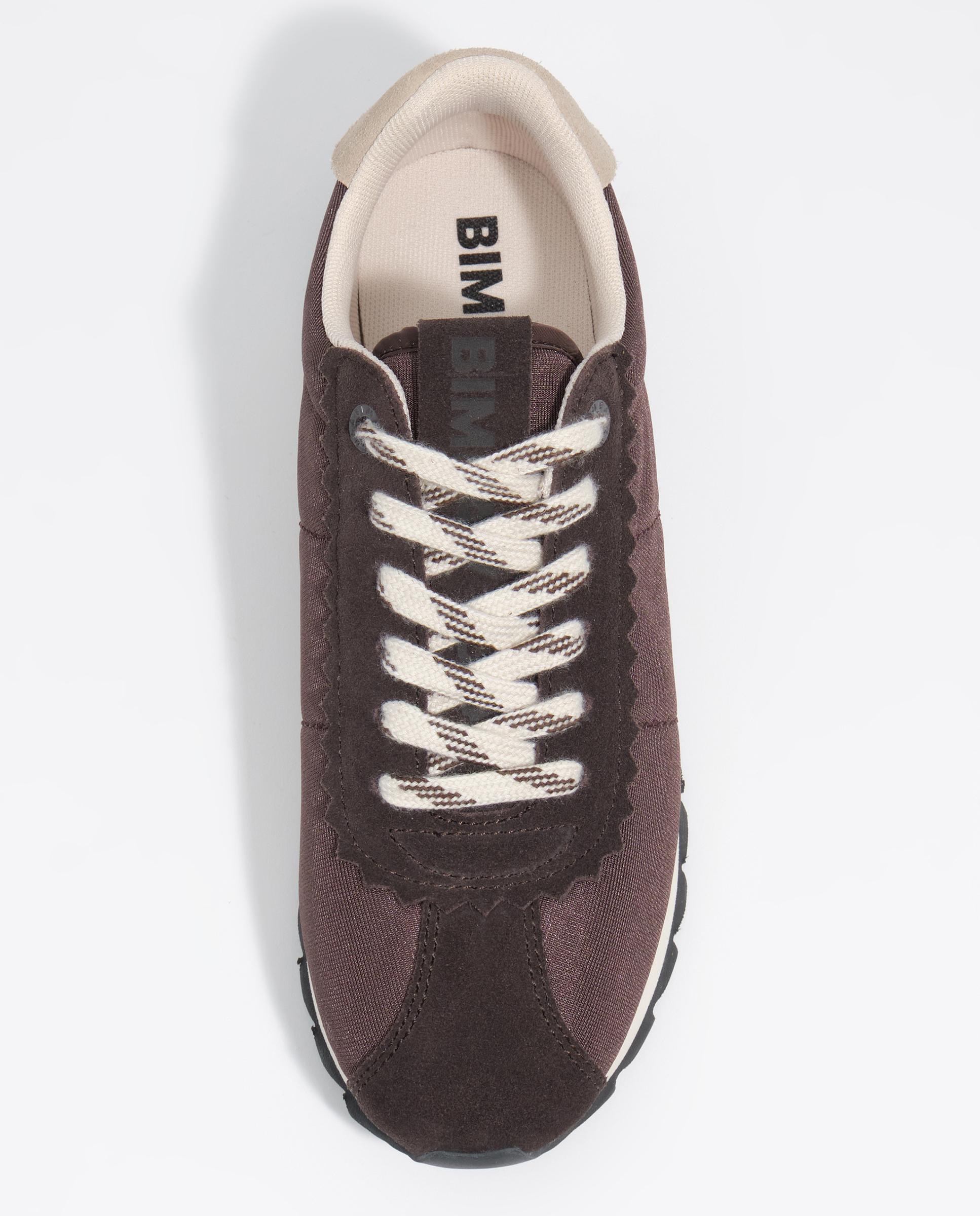 Zapatillas deportivas de mujer retro 13 18 - Bimba y Lola - Marrón oscuro Marrón oscuro-4