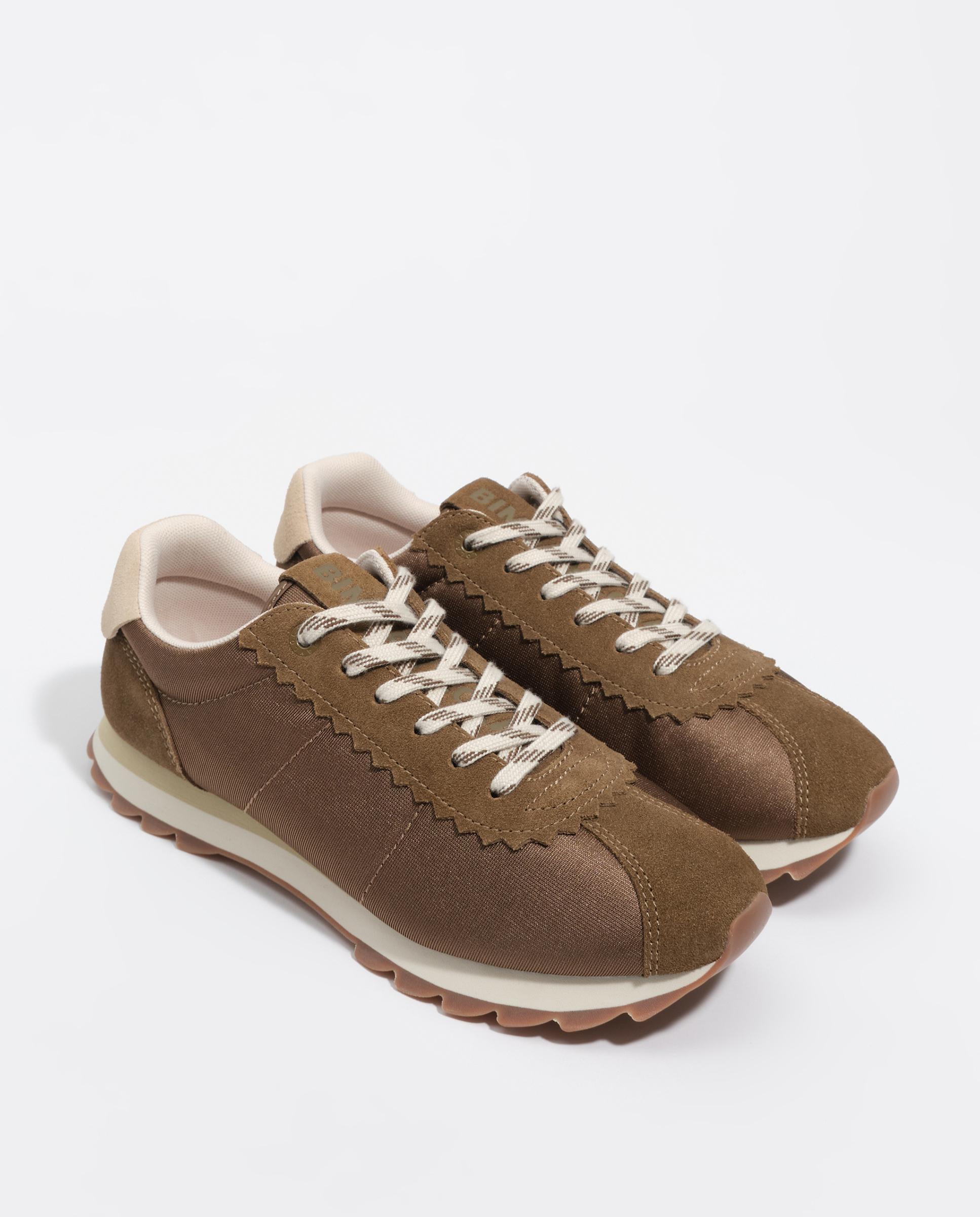 Zapatillas deportivas de mujer retro 13 18 - Bimba y Lola - Verde Verde-3