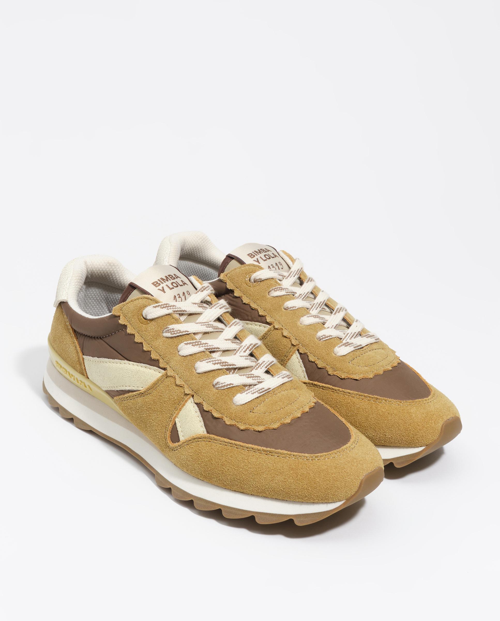 Zapatillas deportivas de mujer técnica 13 19 - Bimba y Lola - Ocre Ocre-3