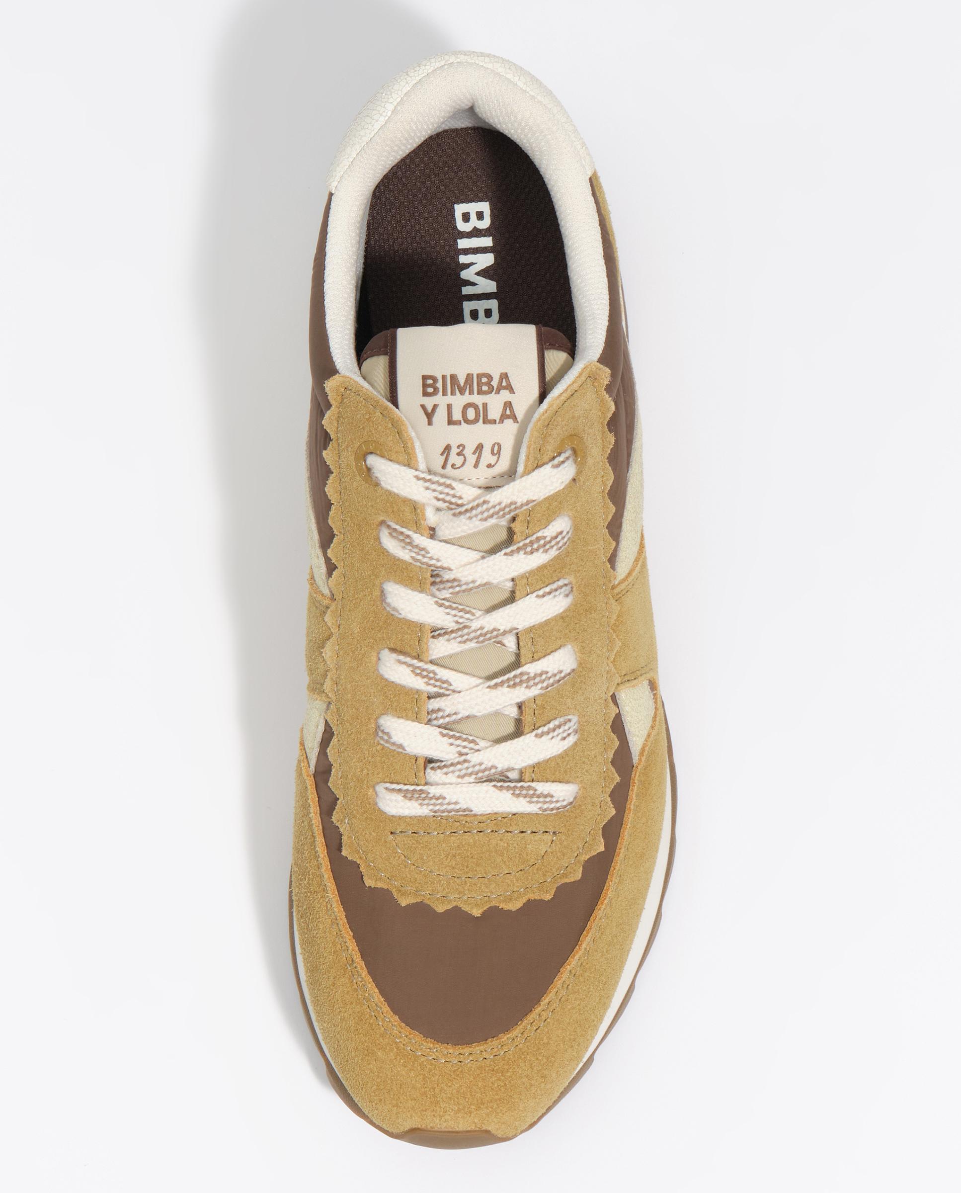 Zapatillas deportivas de mujer técnica 13 19 - Bimba y Lola - Ocre Ocre-5