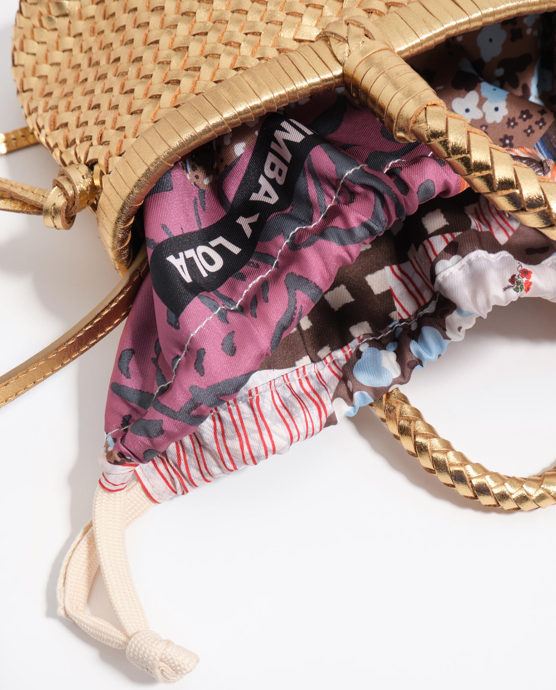 Bolso de mano de mujer pouch pañuelo de mujer - Bimba y Lola - Marrón Marrón-2
