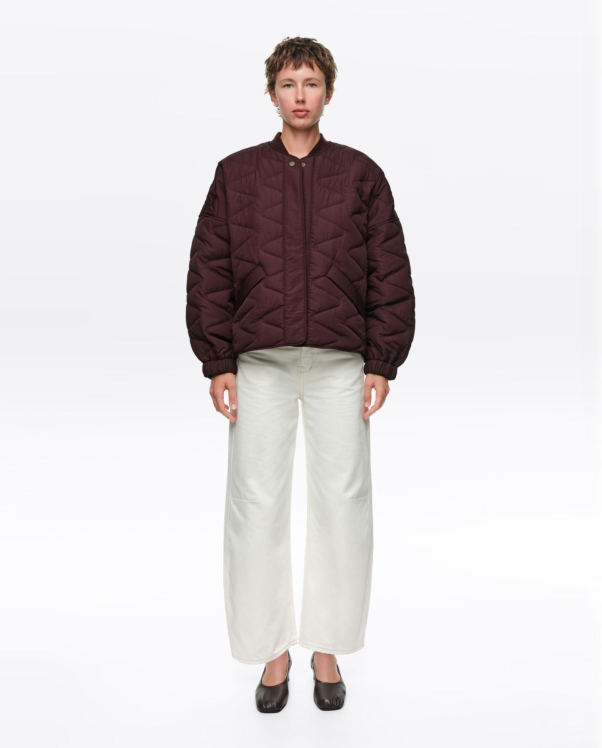 Cazadora de mujer bomber acolchada - Bimba y Lola - Rosa Rosa-1