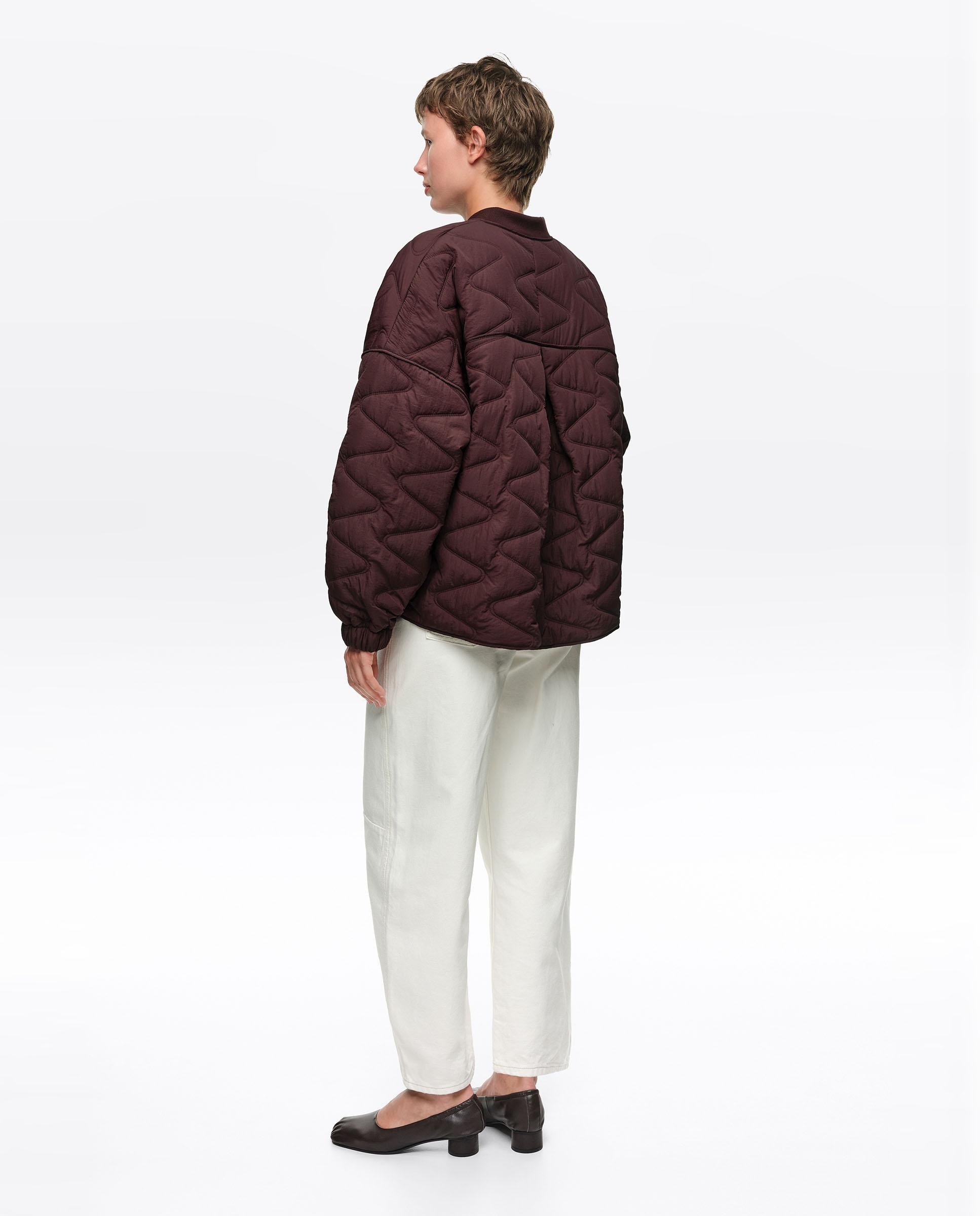 Cazadora de mujer bomber acolchada - Bimba y Lola - Rosa Rosa-4