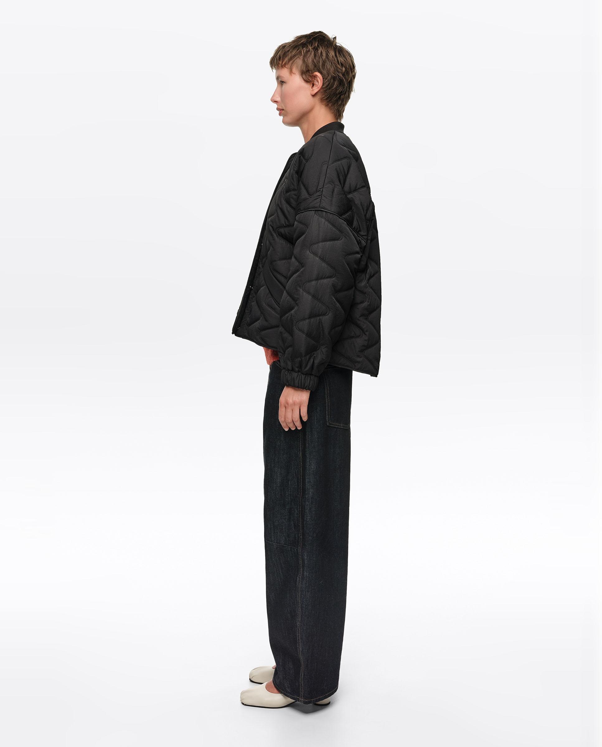 Cazadora de mujer bomber acolchada - Bimba y Lola - Negro Negro-3