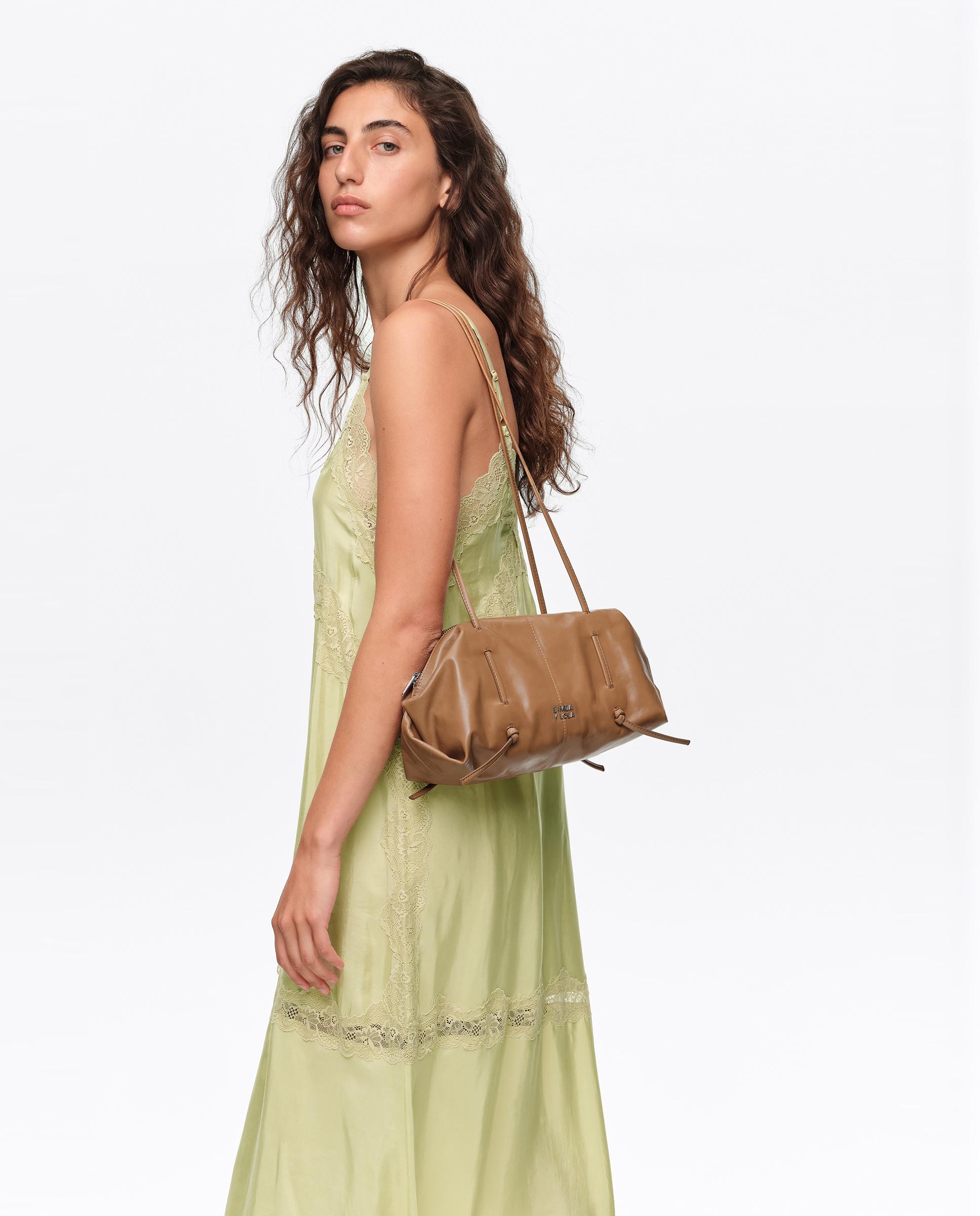 Bolso de mujer de piel Lolita - Bimba y Lola - Marrón Marrón-2