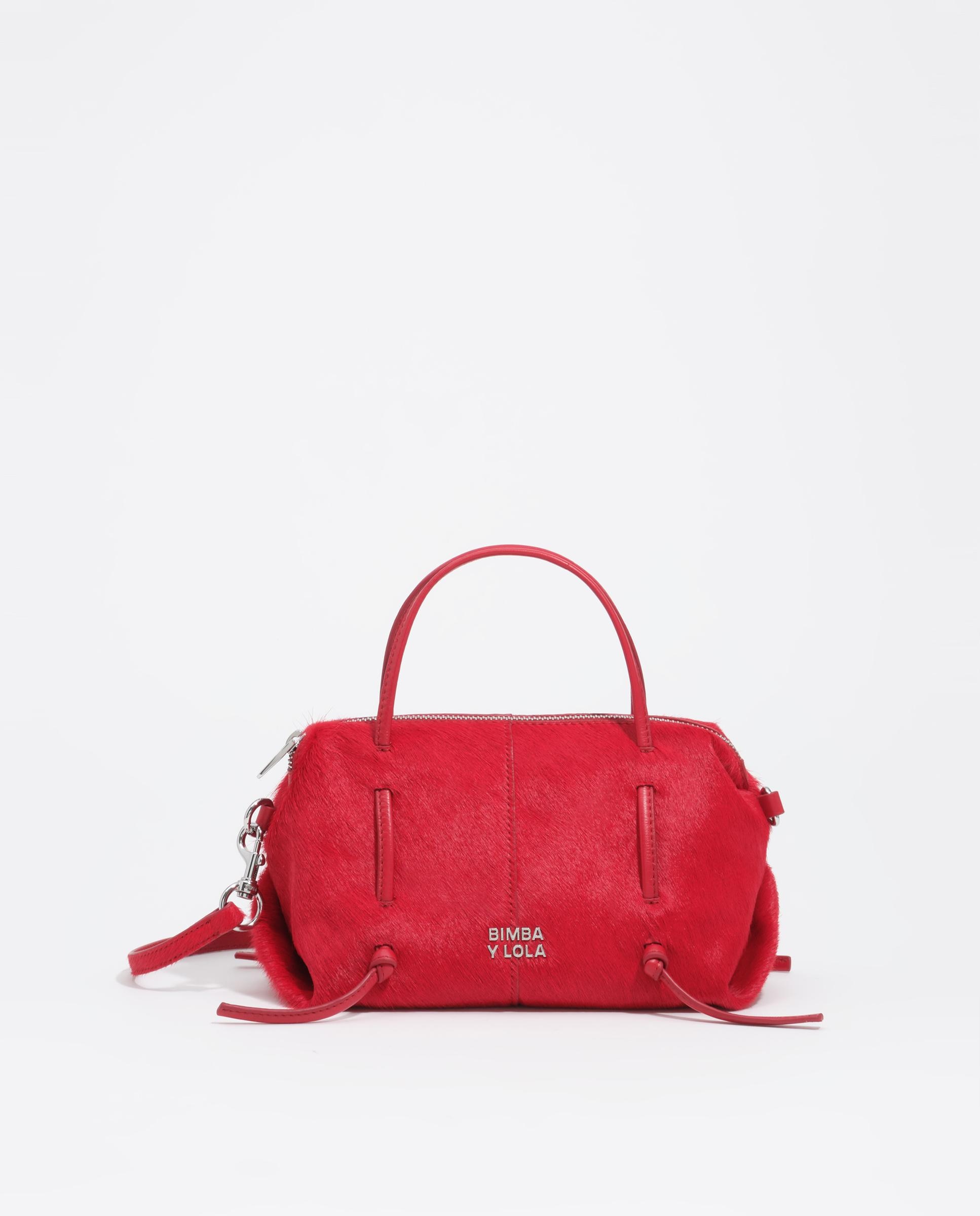 Imagen 0 de Bolso de mujer Lolita de pelo mini Rojo