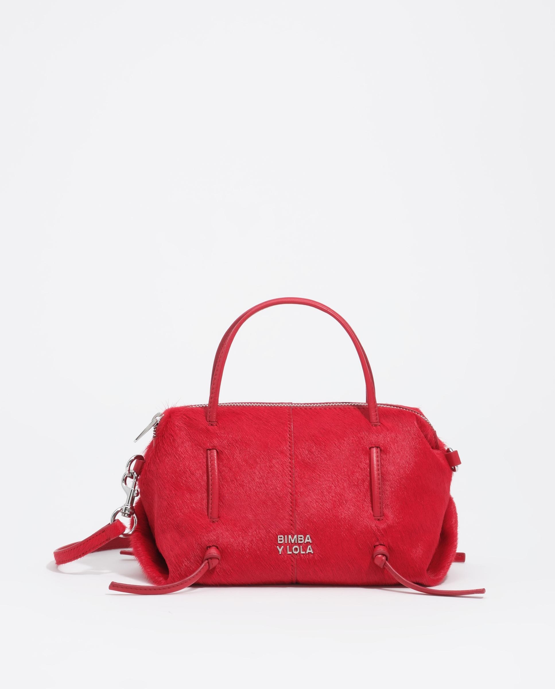 Bolso de mujer Lolita de pelo mini - Bimba y Lola - Rojo Rojo-7