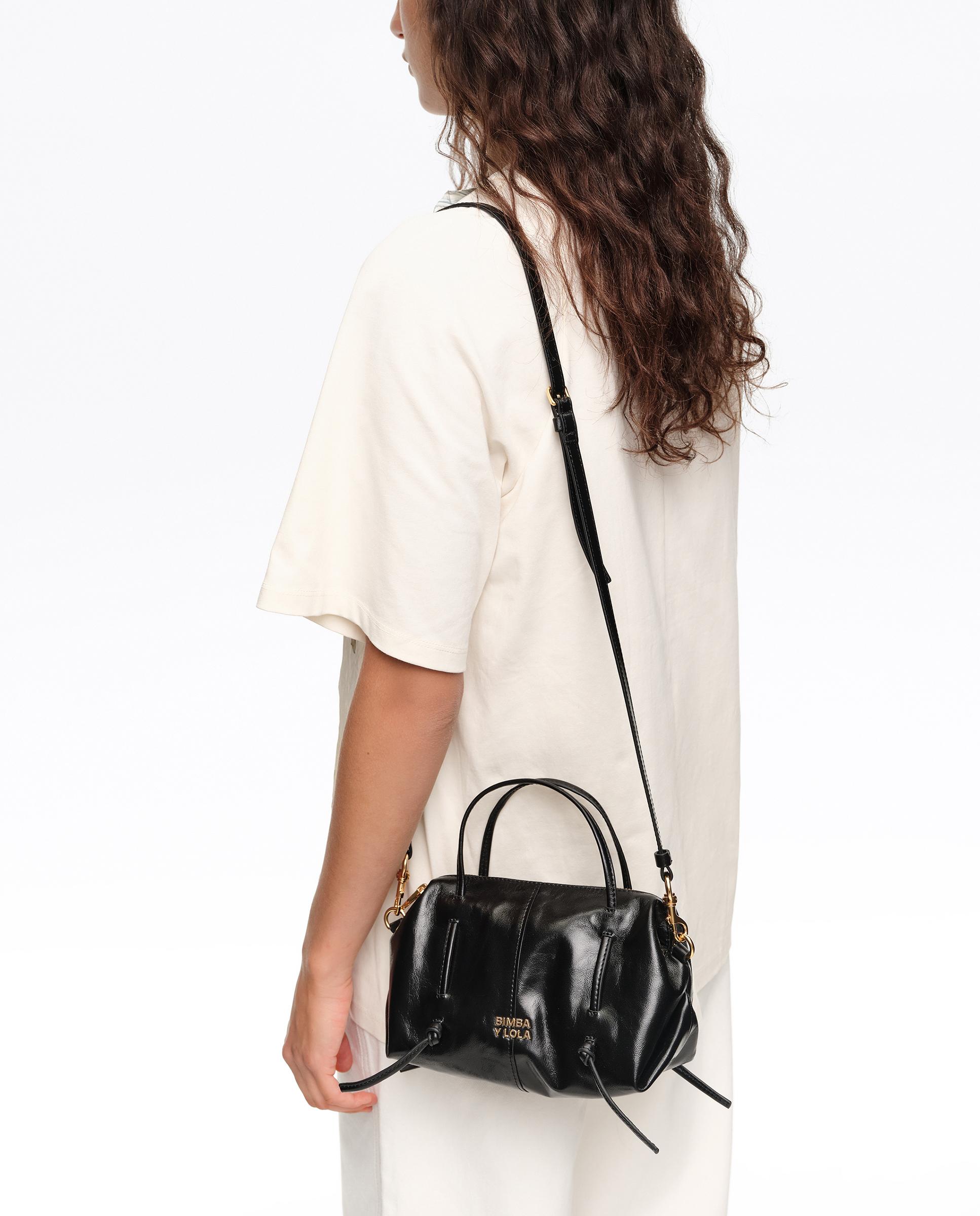 Bolso de mujer mini de piel Lolita - Bimba y Lola - Negro Negro-2