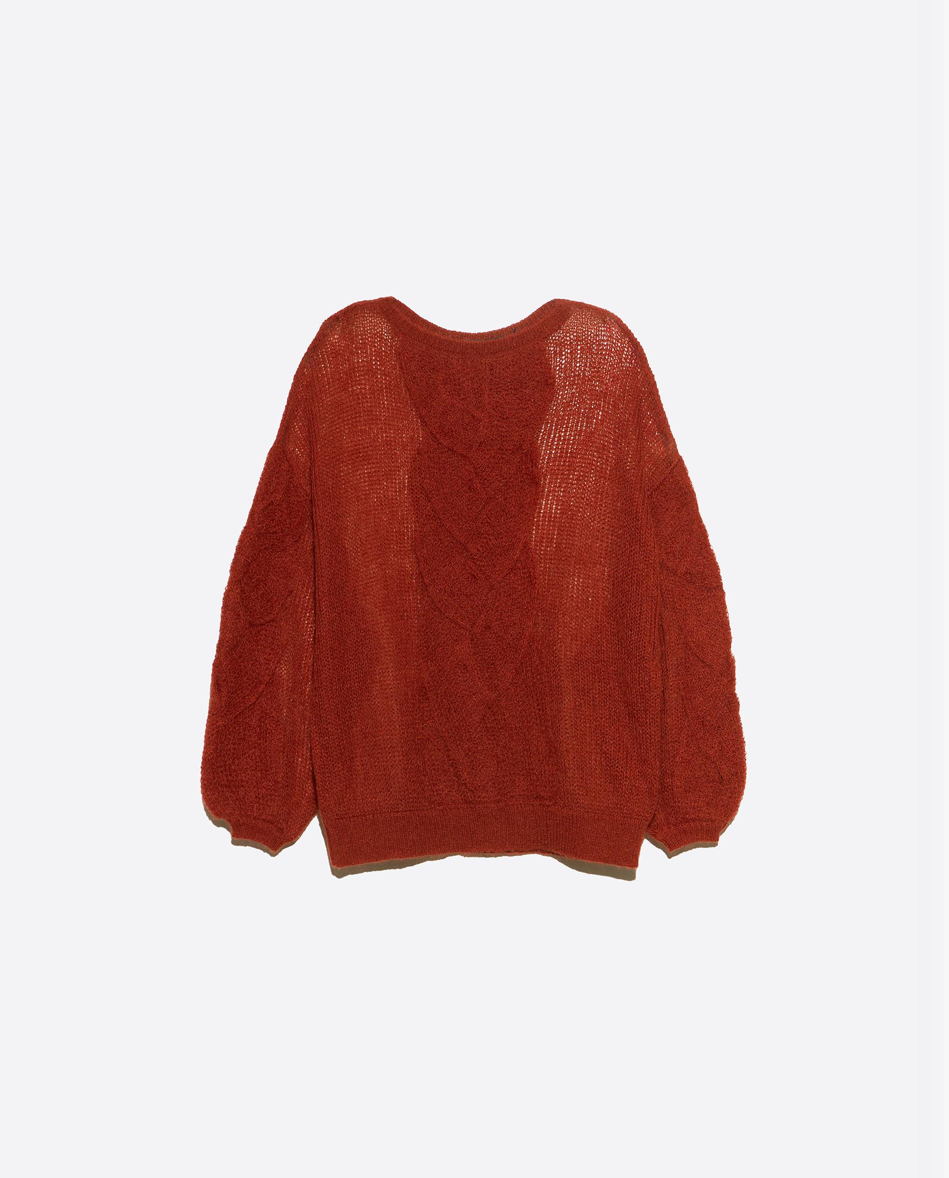 Jersey de mujer mohair ochos - Bimba y Lola - Teja Teja-6
