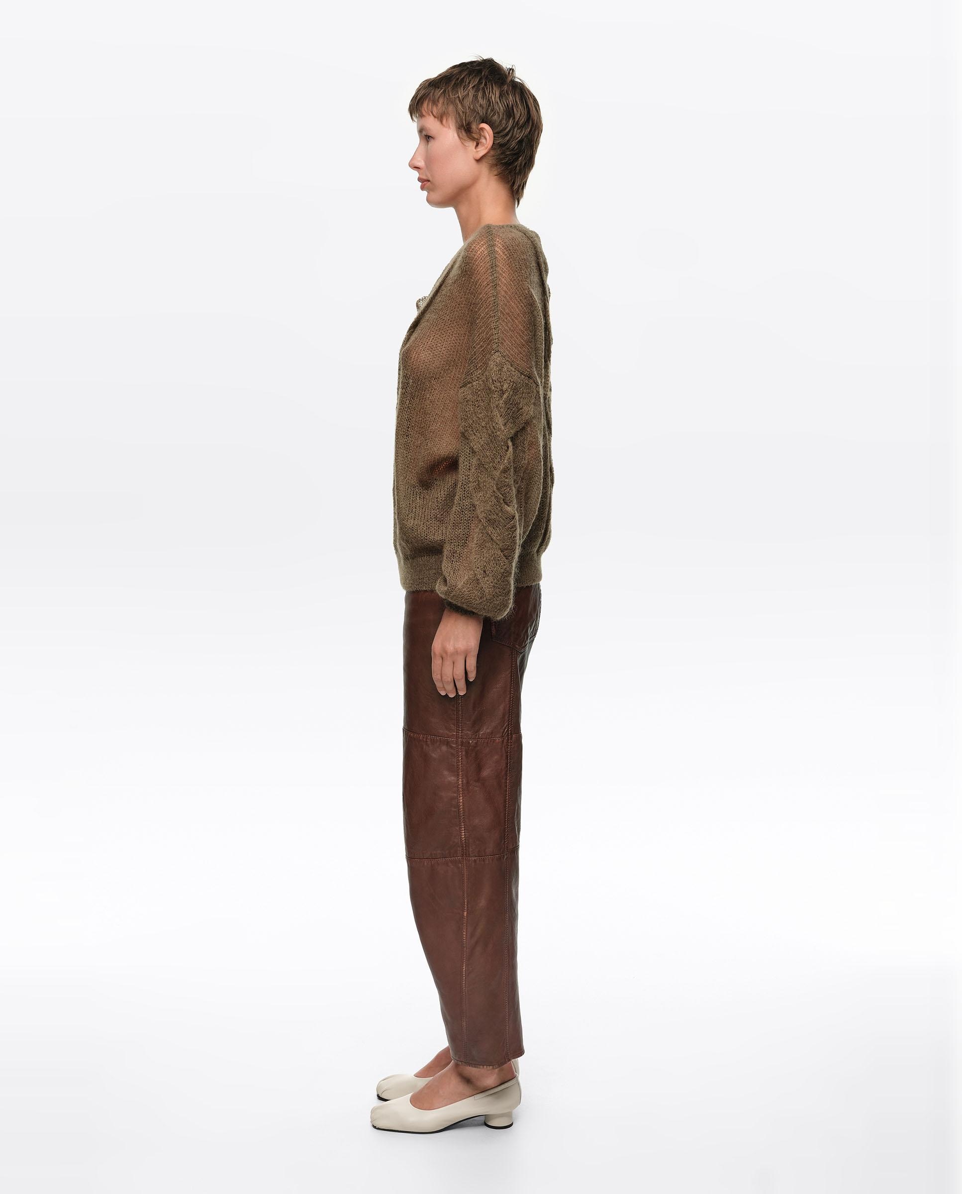 Jersey de mujer mohair ochos - Bimba y Lola - Verde Verde-3