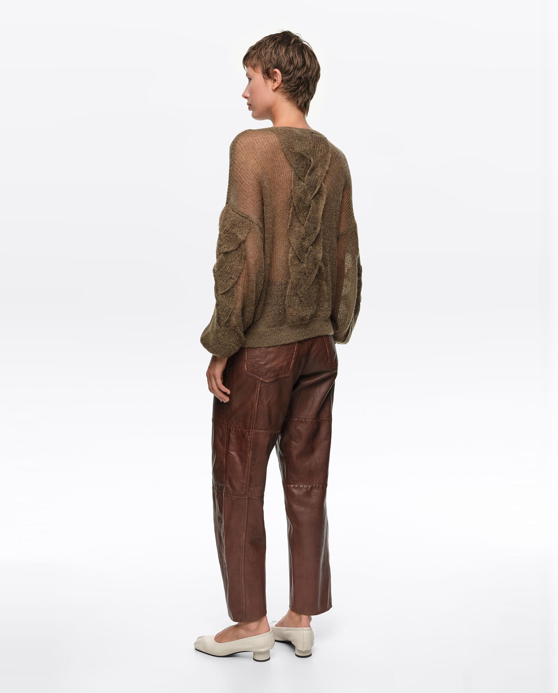 Jersey de mujer mohair ochos - Bimba y Lola - Verde Verde-4