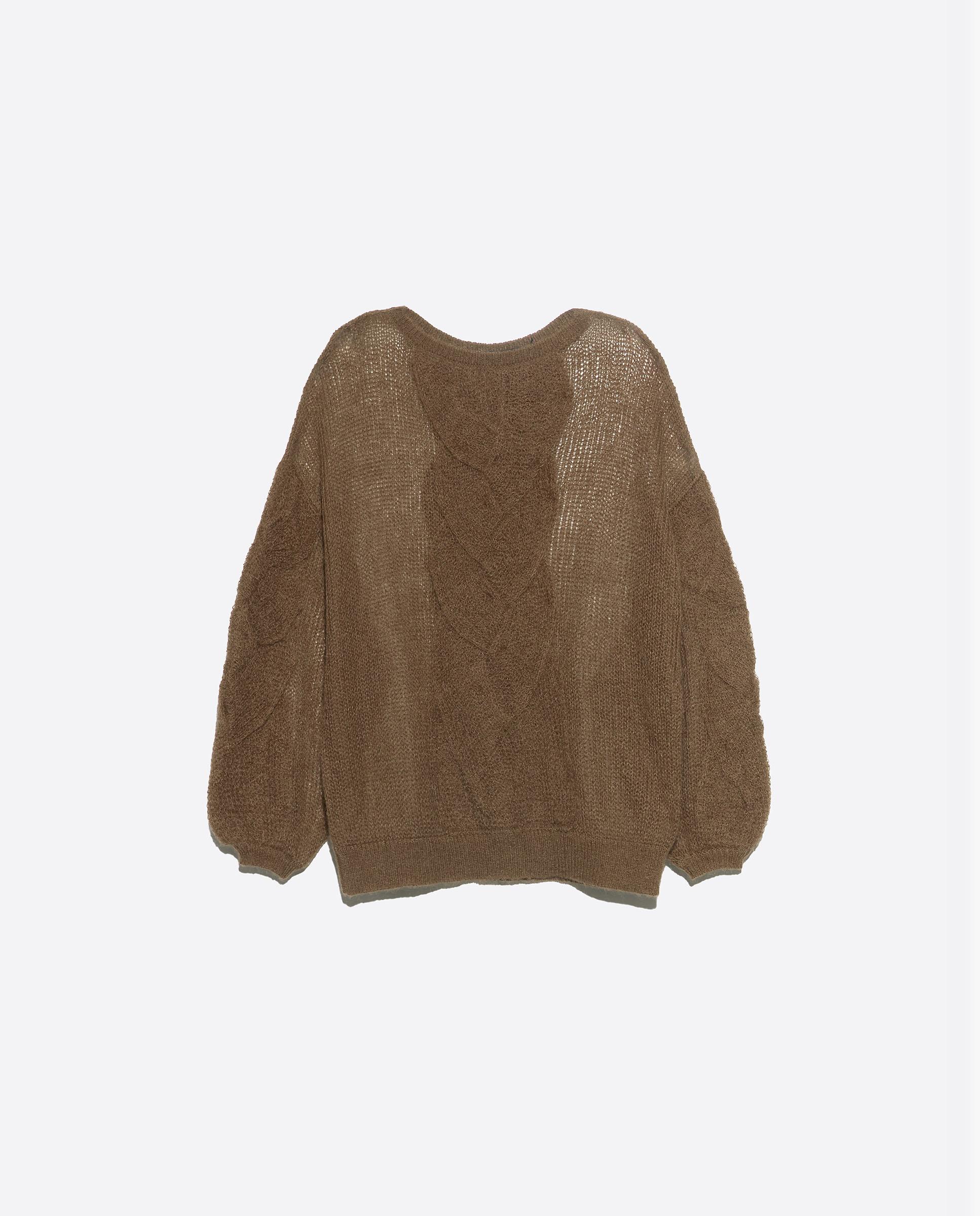 Jersey de mujer mohair ochos - Bimba y Lola - Verde Verde-6
