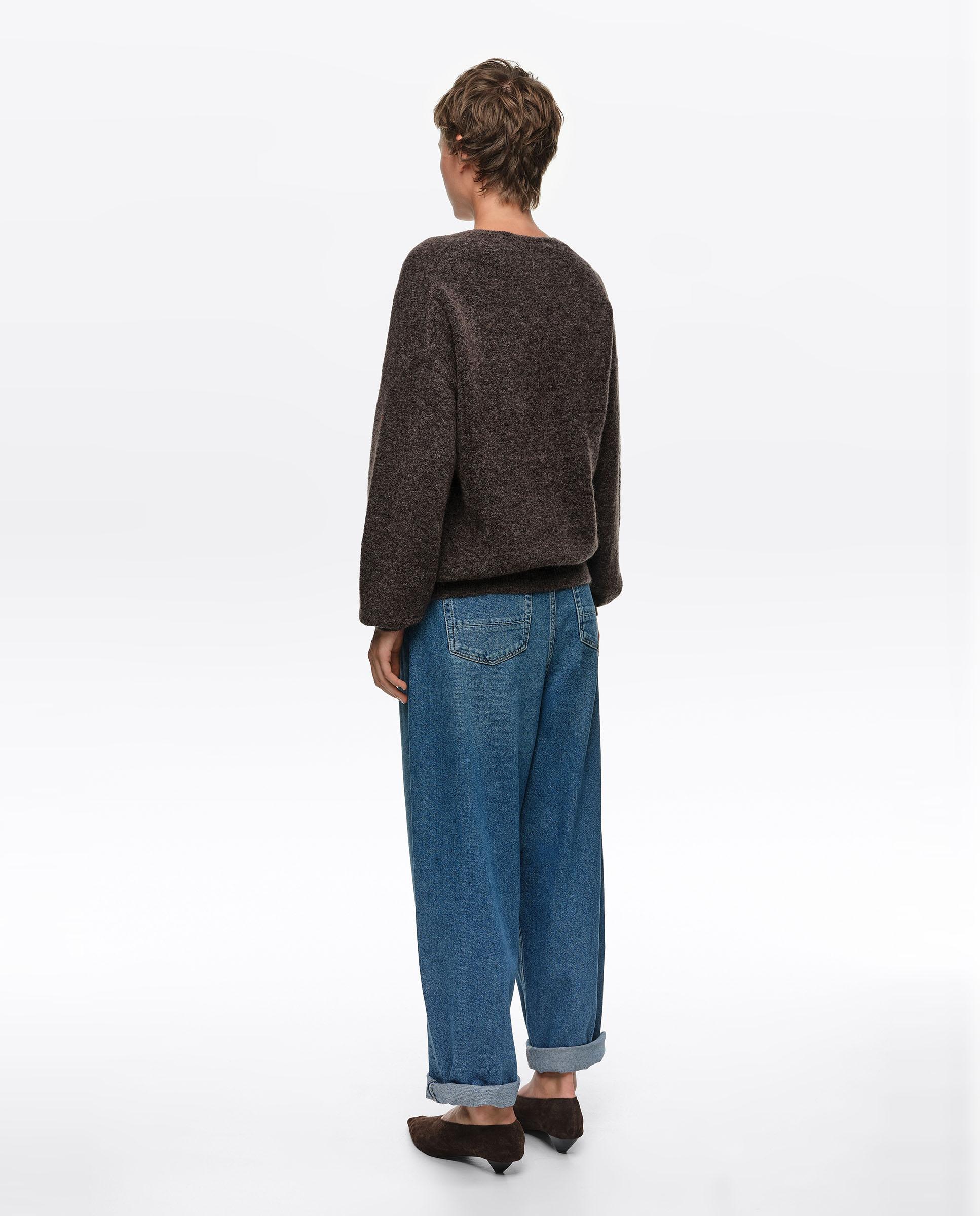 Jersey de mujer mohair escote v - Bimba y Lola - Topo Topo-4