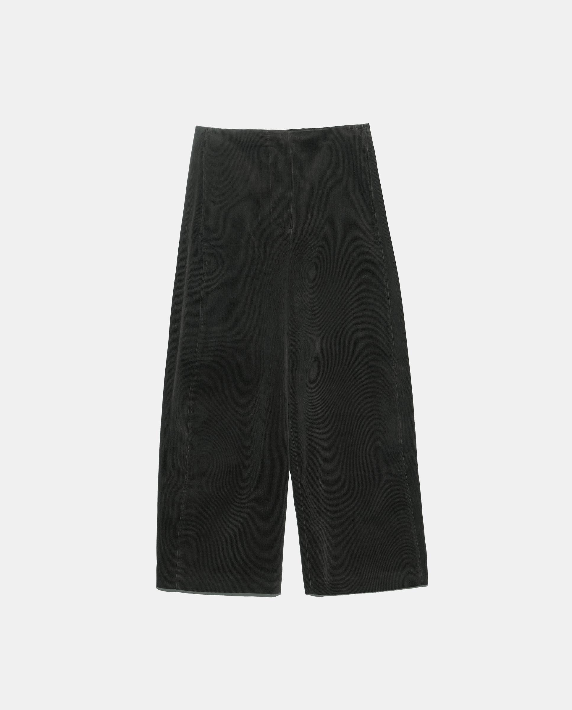 Pantalones anchos de mujer barrel pana - Bimba y Lola - Gris oscuro Gris oscuro-5