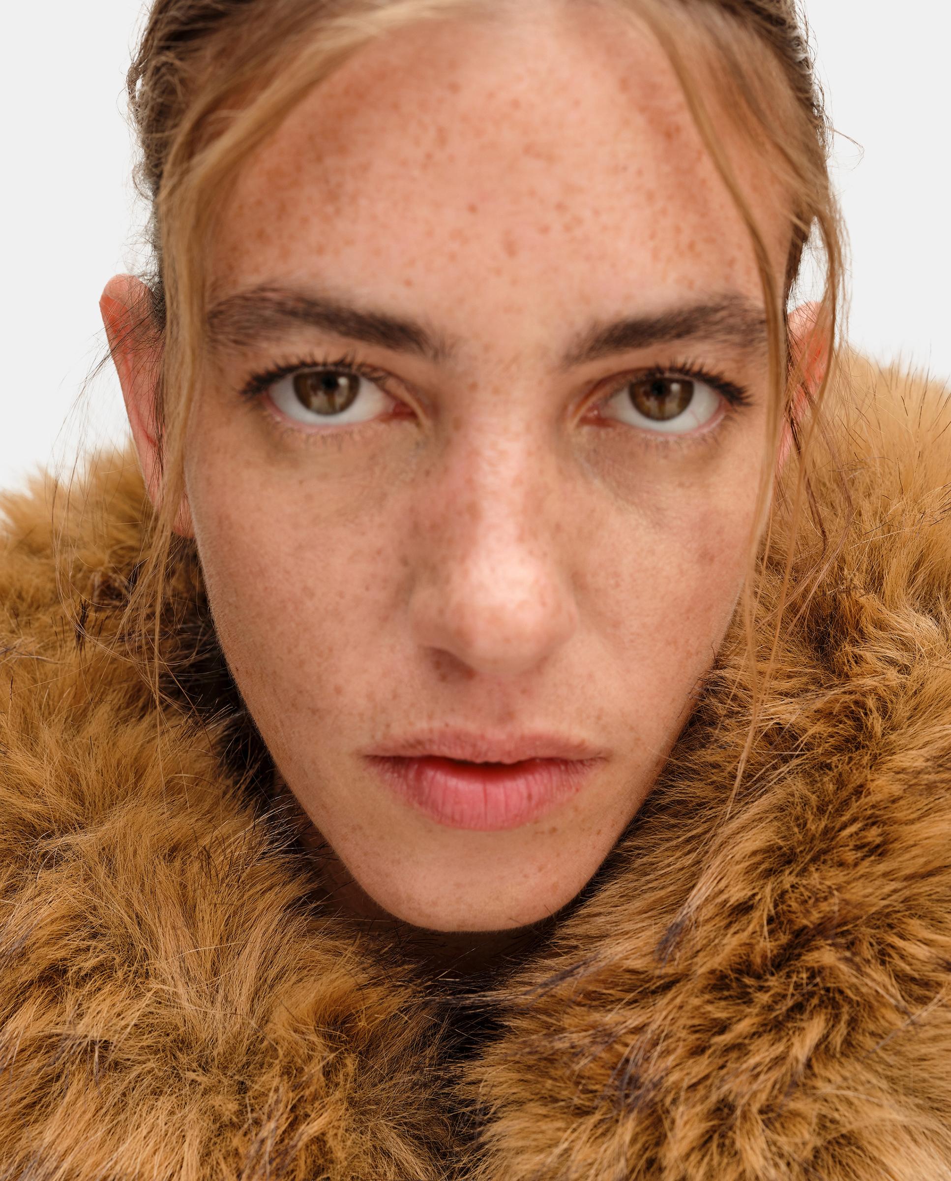 Plumífero de mujer bomber capucha - Bimba y Lola - Kaki Kaki-2
