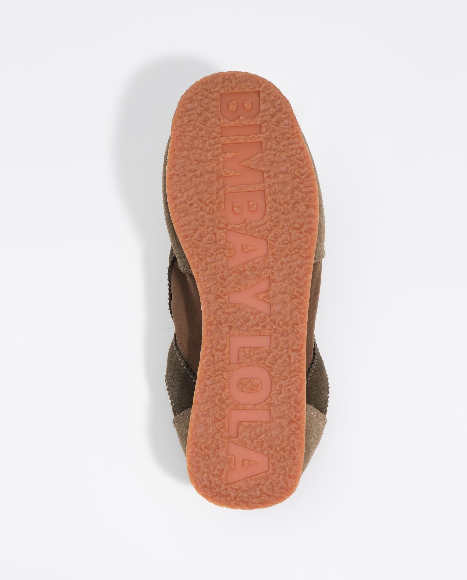 Zapatillas deportivas de mujer 13 06 serraje nylon - Bimba y Lola - Kaki Kaki-7