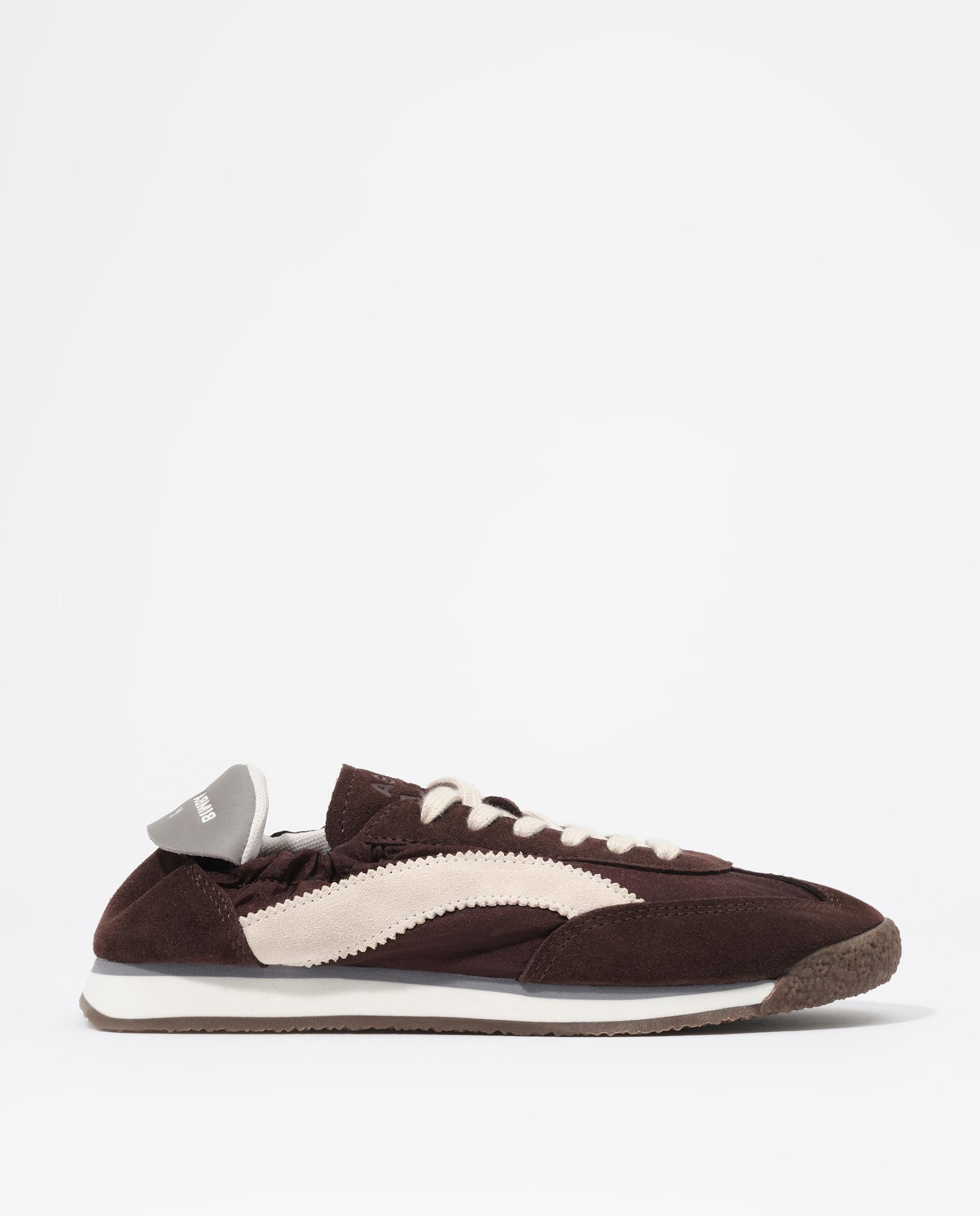 Zapatillas deportivas de mujer 13 06 serraje nylon - Bimba y Lola - Granate Granate-1