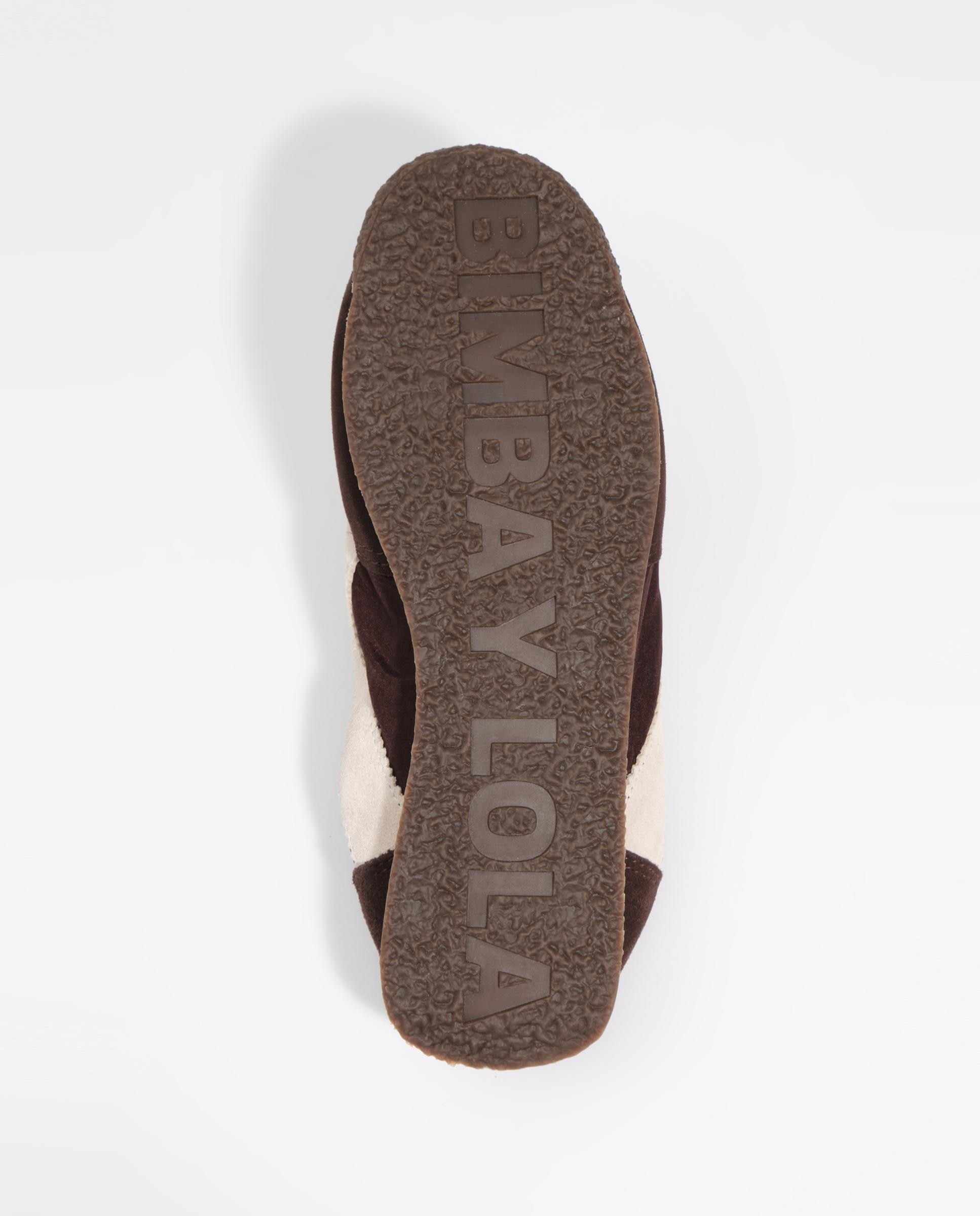 Zapatillas deportivas de mujer 13 06 serraje nylon - Bimba y Lola - Granate Granate-6