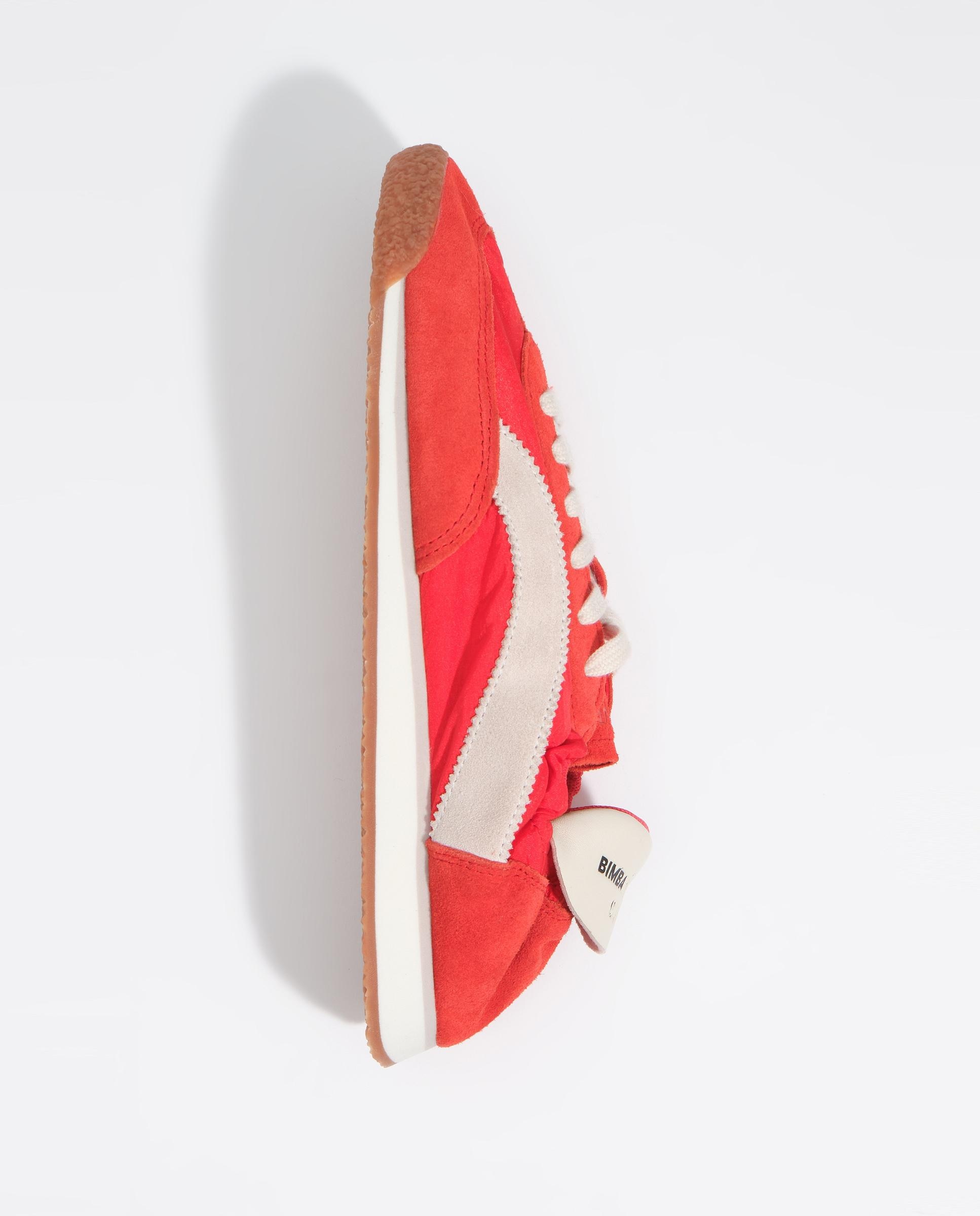 Zapatillas deportivas de mujer 13 06 serraje nylon - Bimba y Lola - Rojo Rojo-7